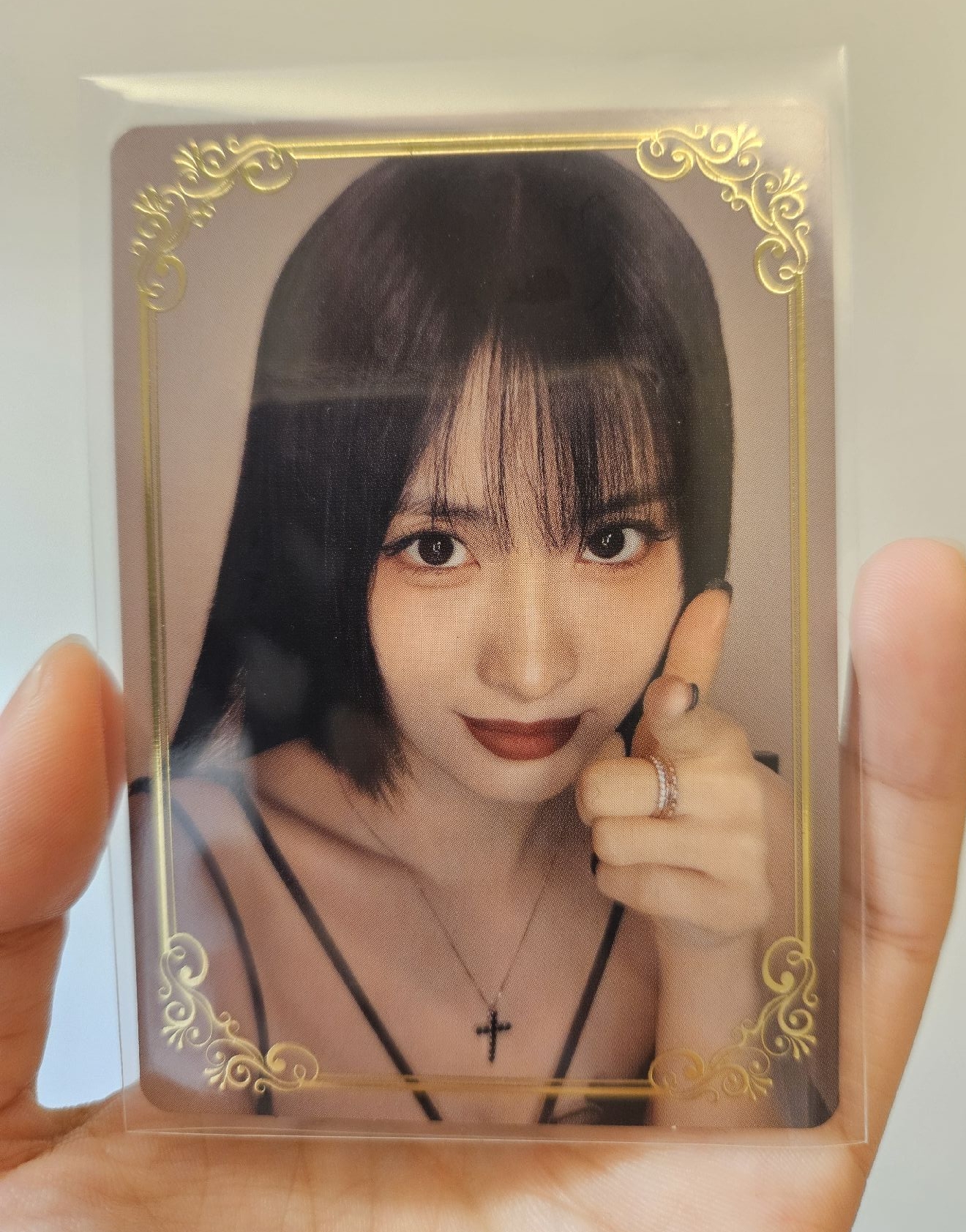 MISAMO正規一金邊比7桃