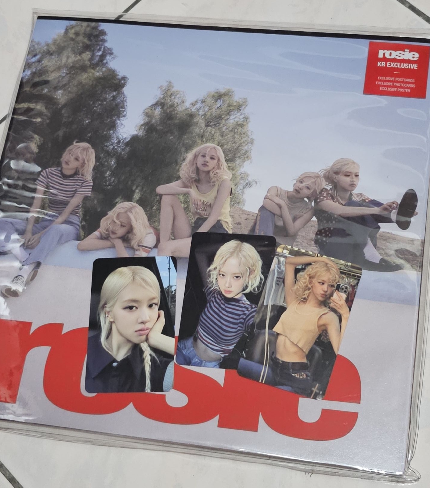 Rosé rosie 專輯 KR版本