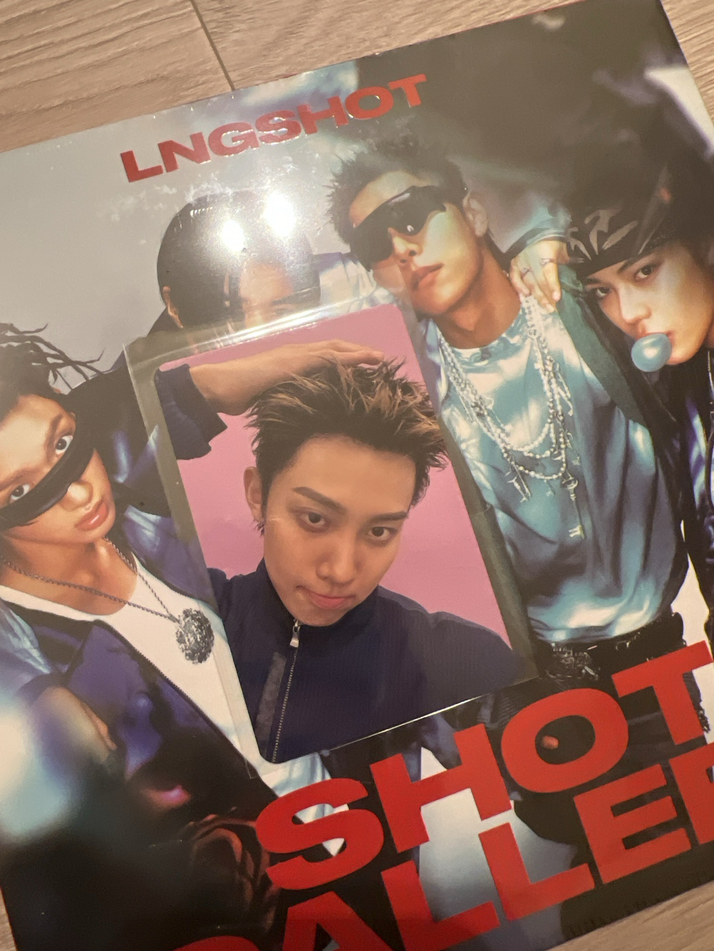 LNGSHOT 金栗 MS摸摸頭 含一張未拆