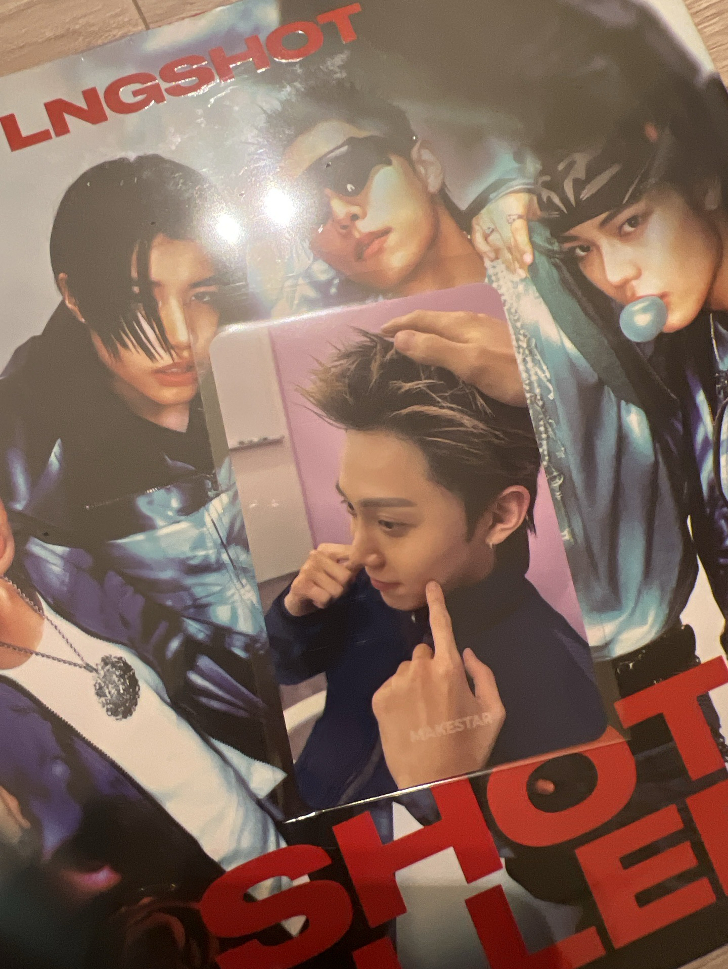 LNGSHOT 金栗 MS摸摸頭 含一張未拆