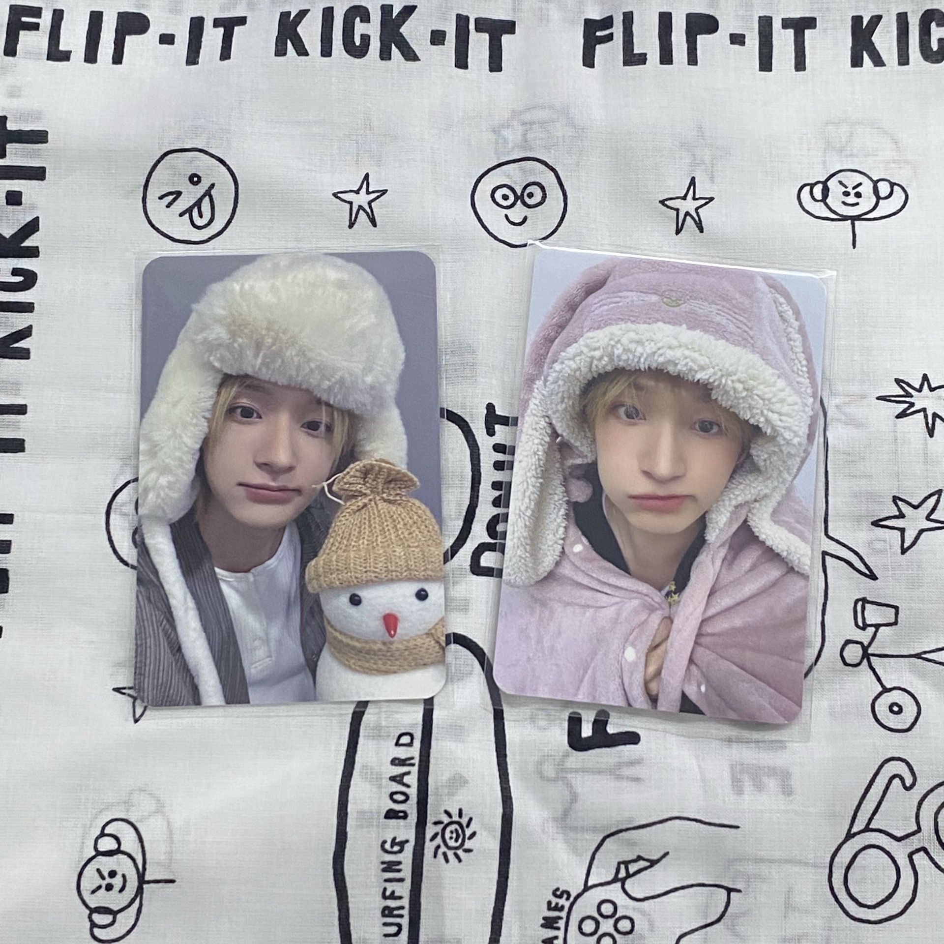 兔子毛毯 雪人 東🌸