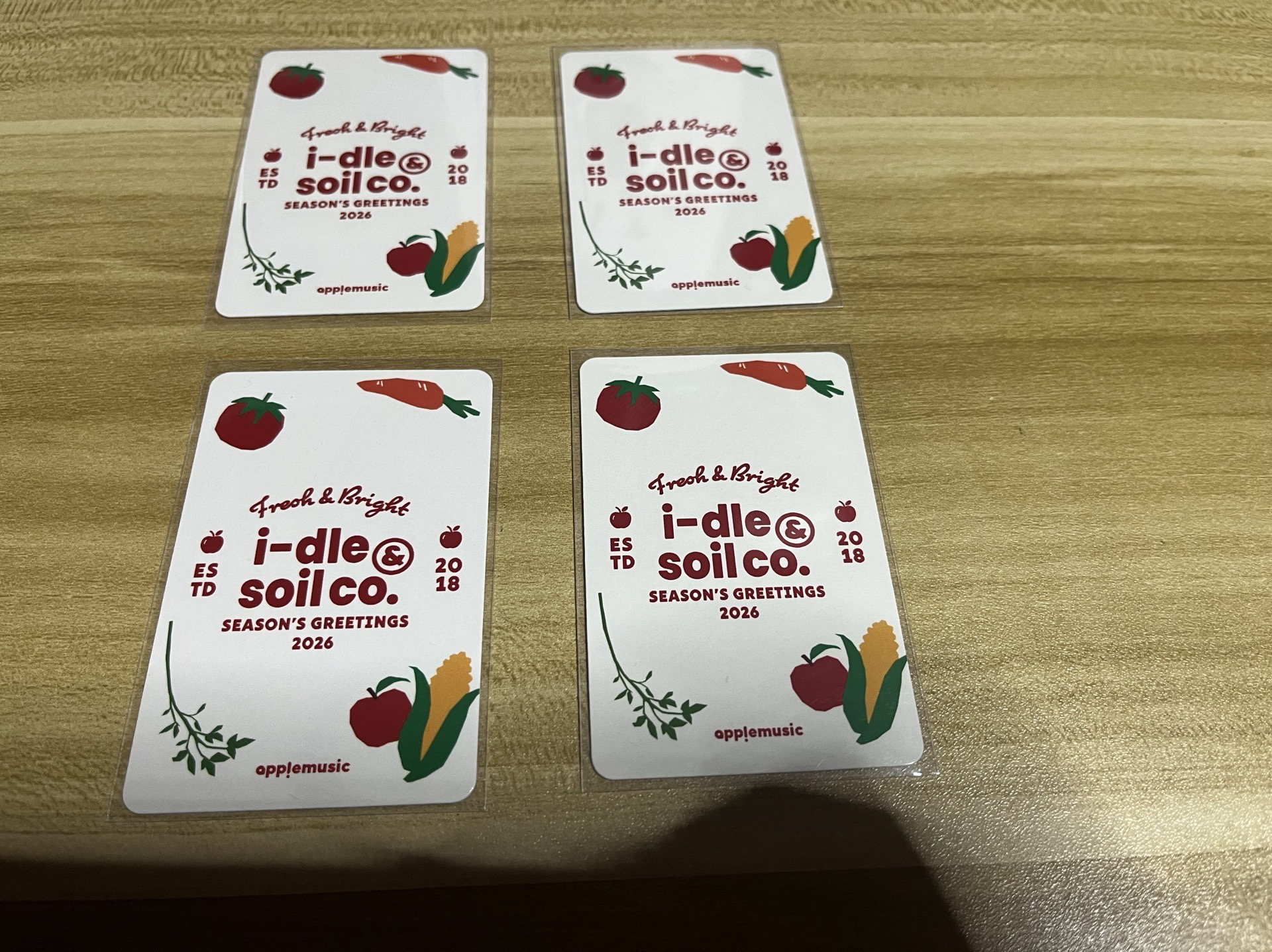 （🏰現貨）I-dle 2026年曆 am特典