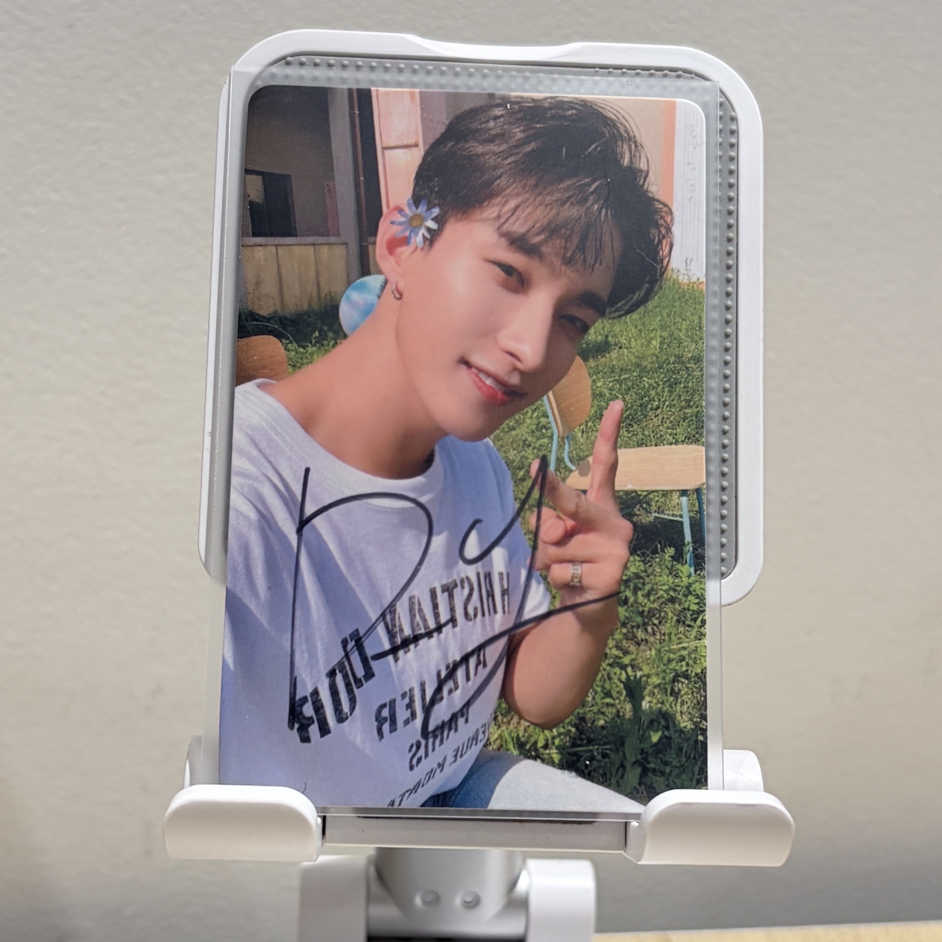 一直娛迷八簽售卡 碩珉DK