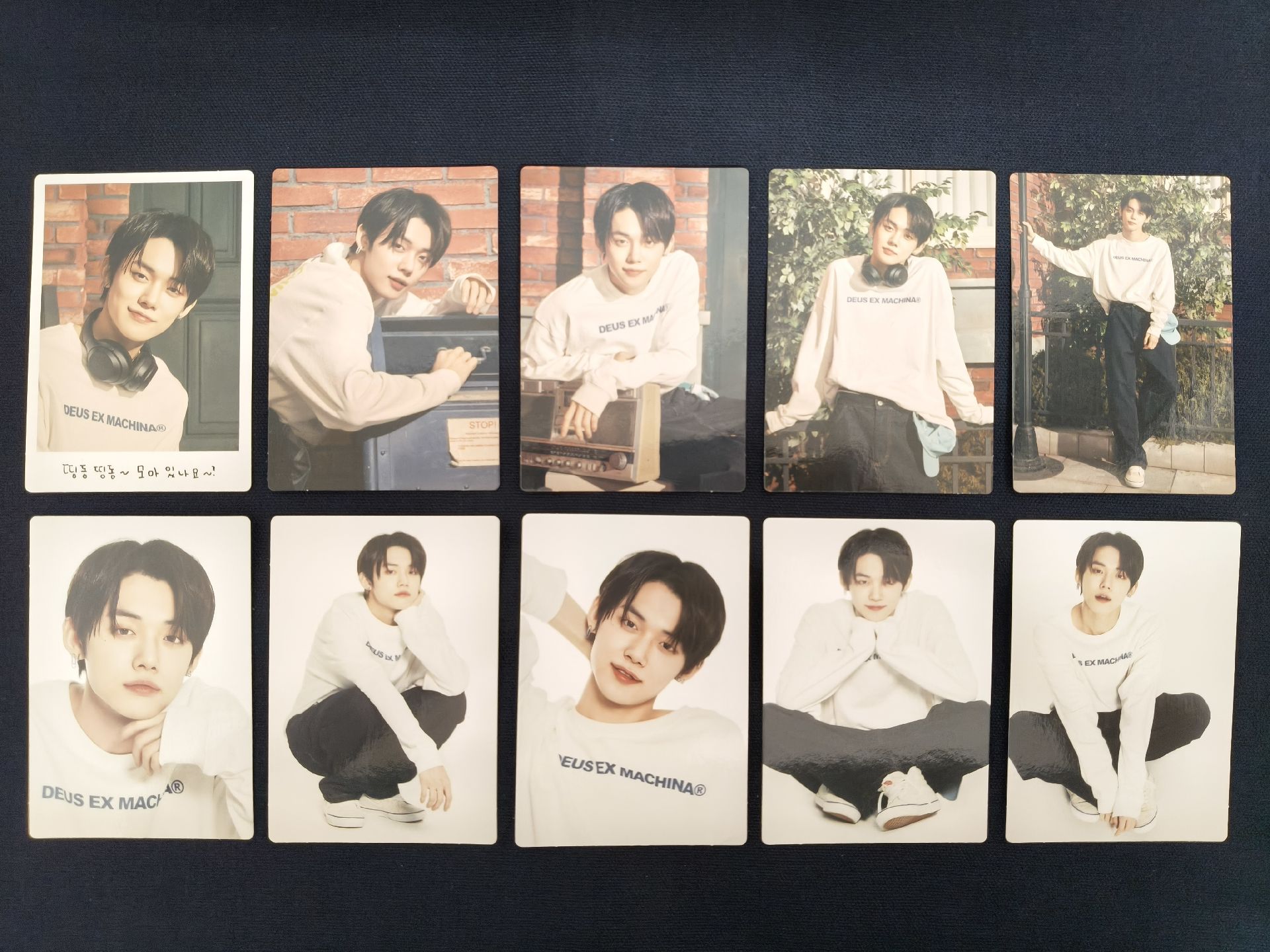 TXT FANLIVE MOA X TOGETHER 周邊 小卡 然竣 圖上十張一起售