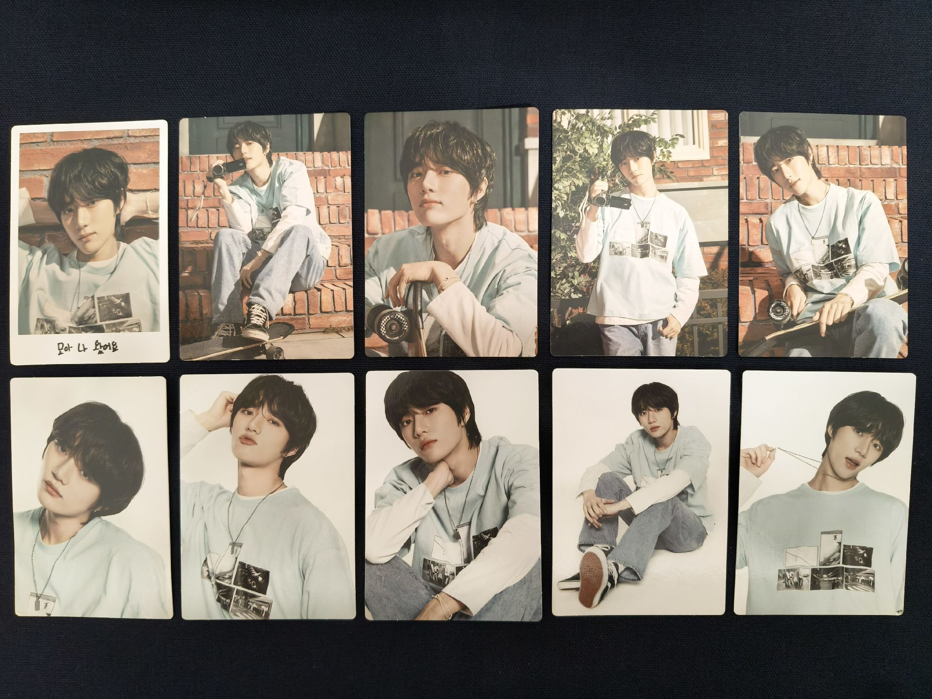 TXT FANLIVE MOA X TOGETHER 周邊 小卡 杋圭 圖上十張一起售