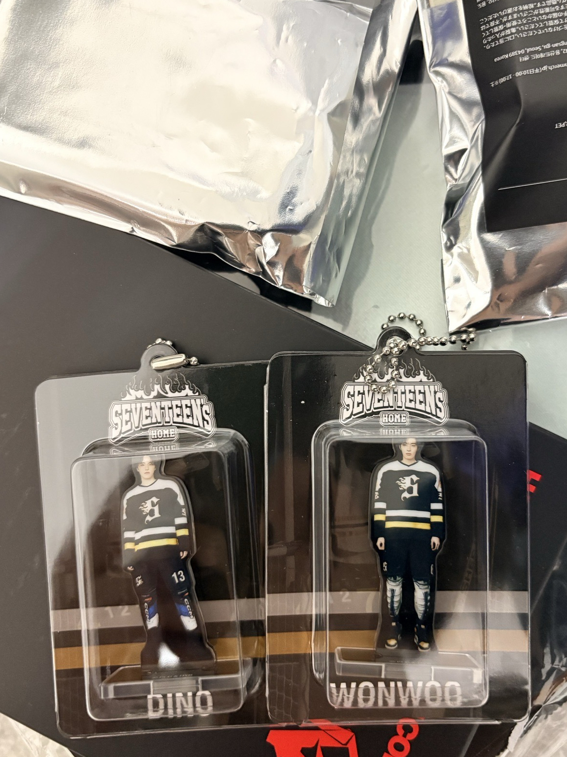 25’HOME 壓克力小盒子 鑰匙圈吊飾 