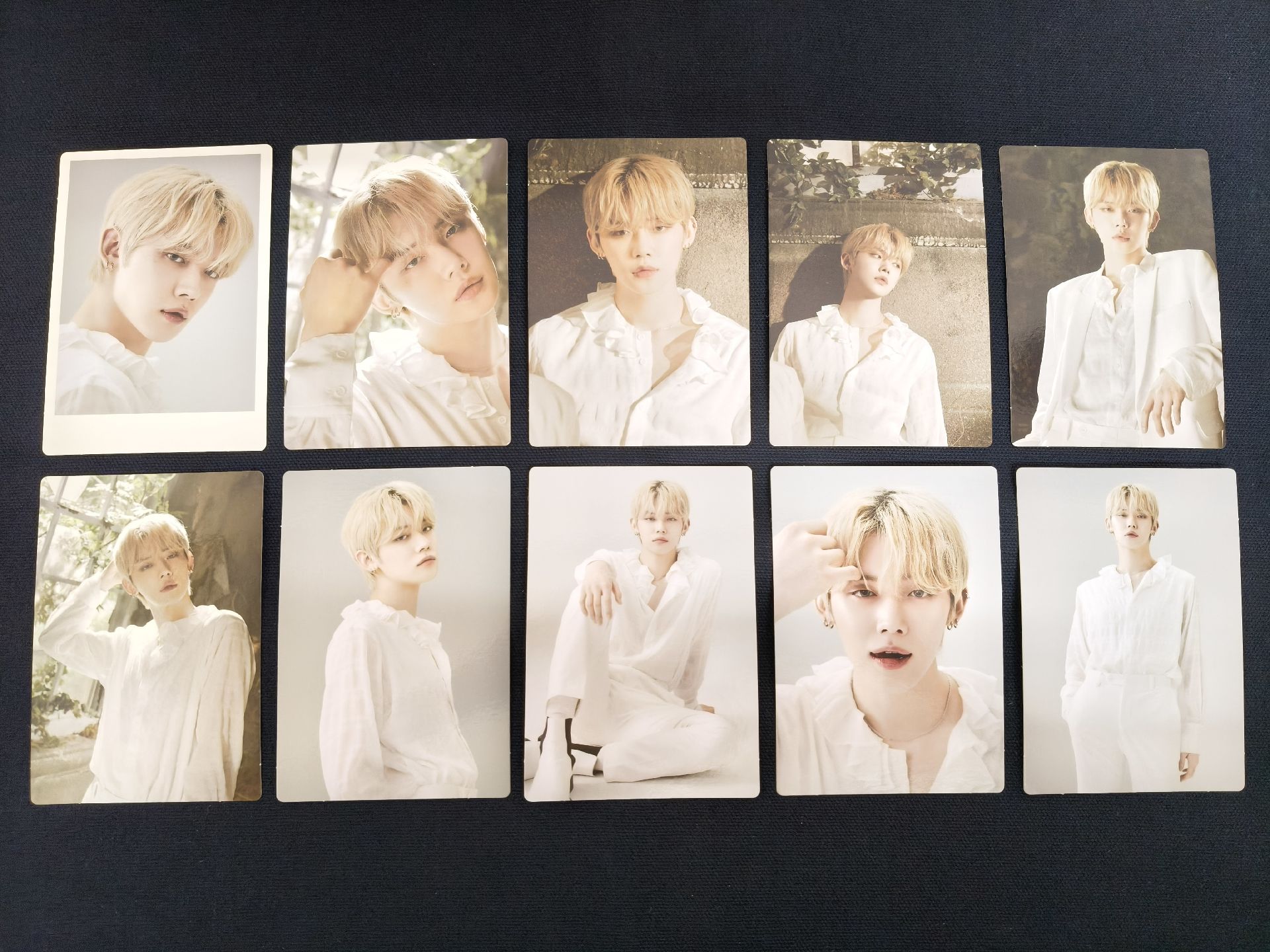 TXT ACT：LOVE SICK 周邊 小卡 然竣 圖上十張一起售