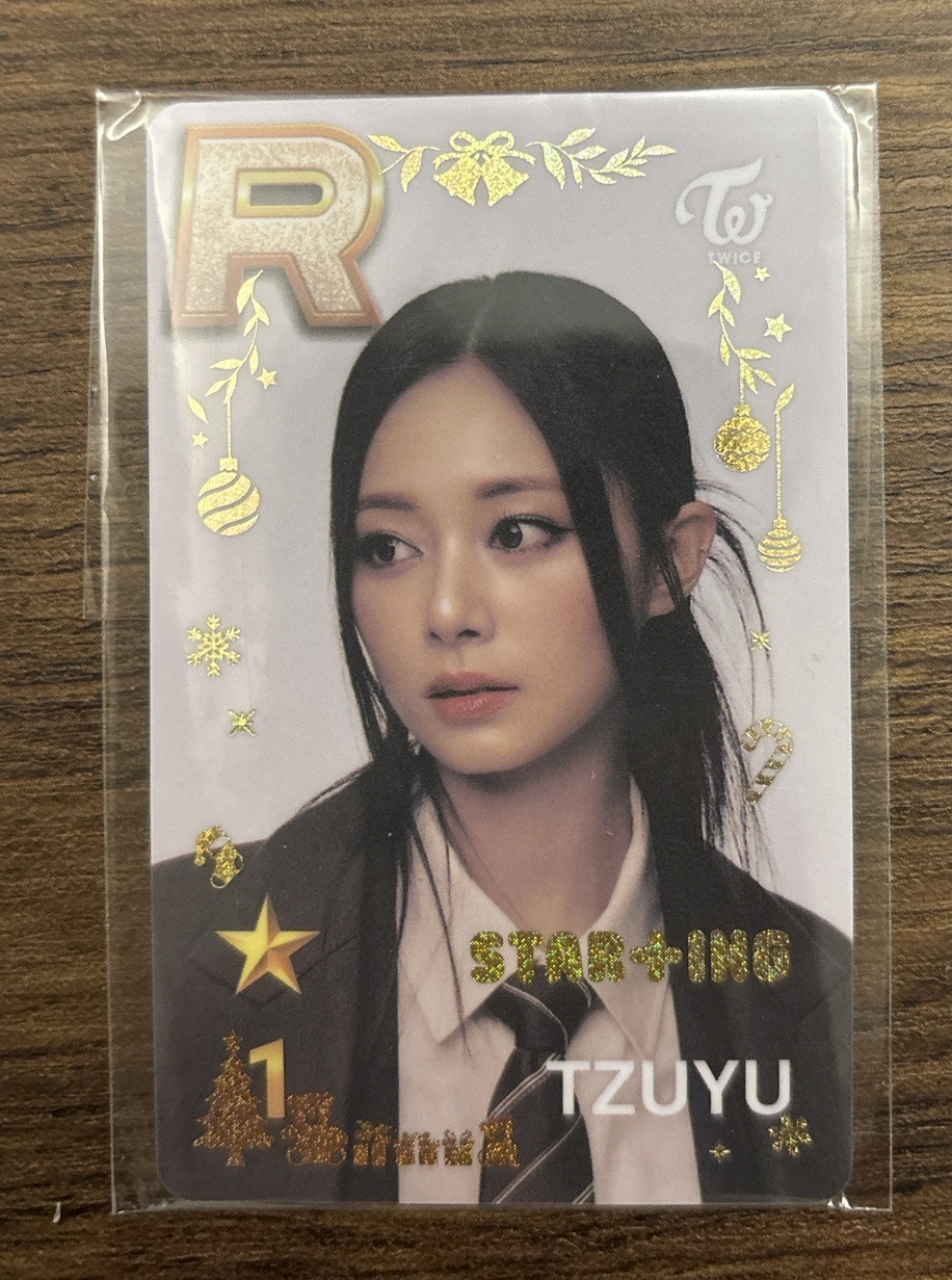 子瑜 十週年聖誕節遊戲卡💙