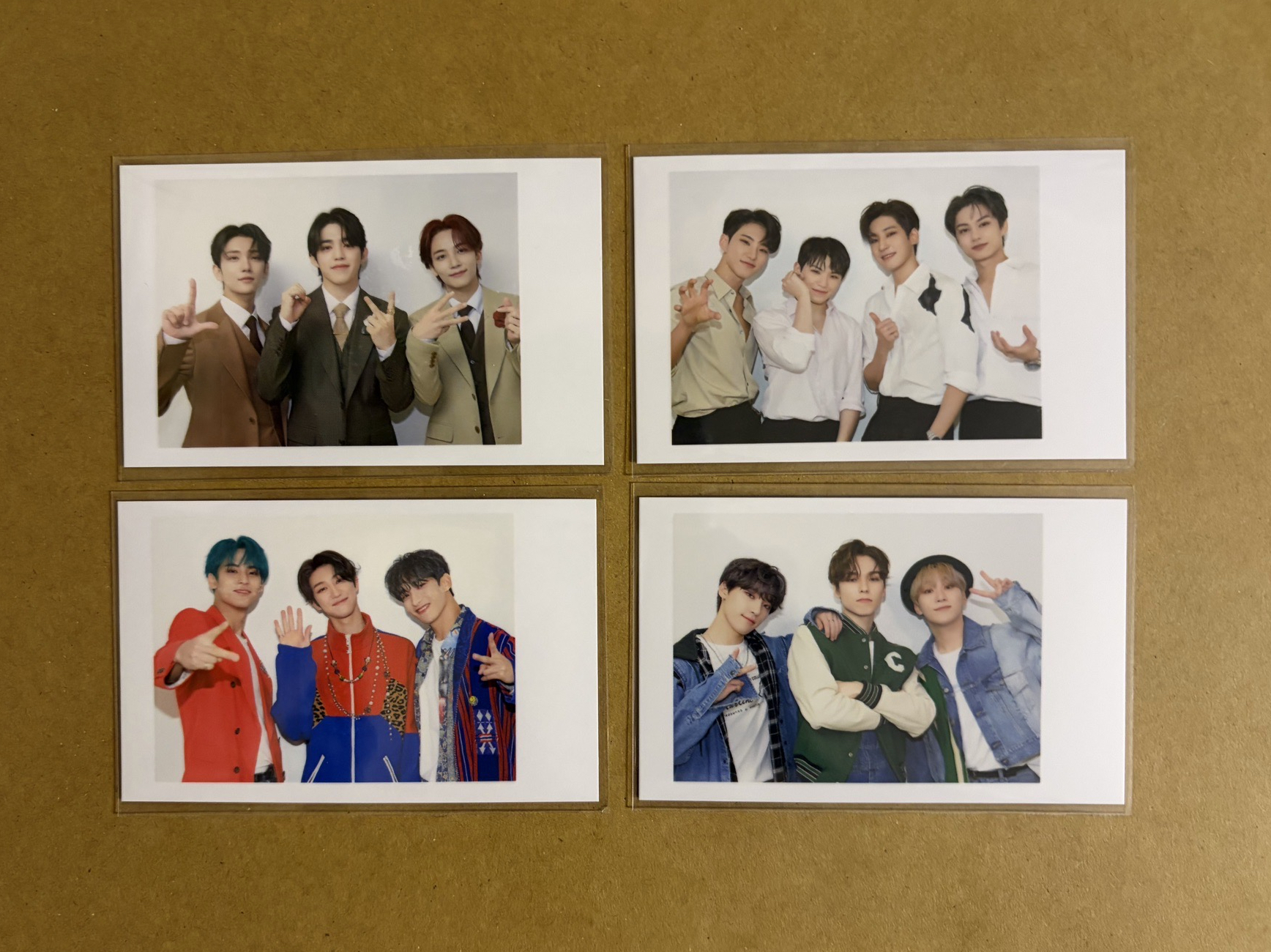 ［保留中］🤍Incomplete 年齡line分隊拍立得小卡 四張不拆售