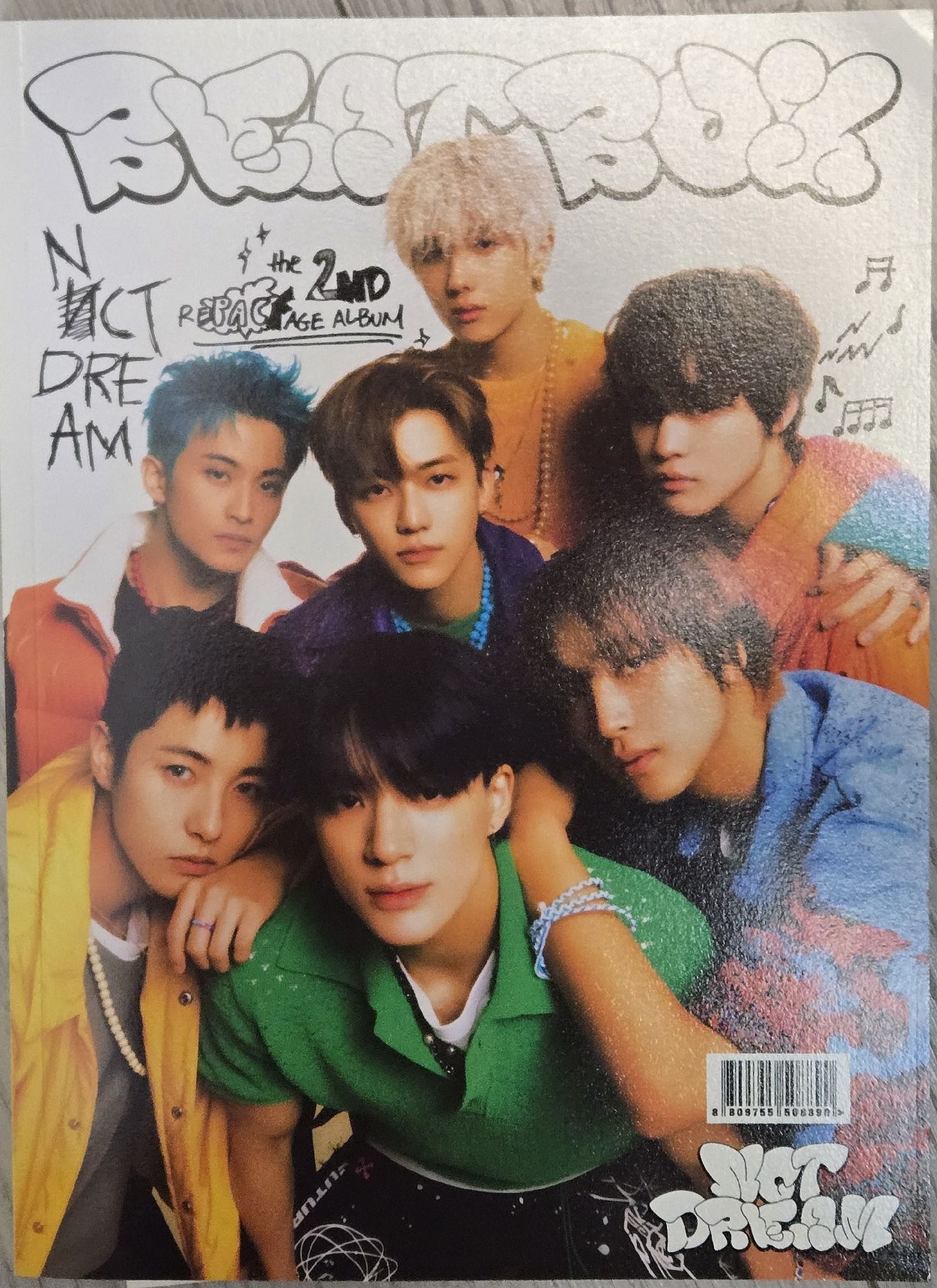 NCT DREAM Beatbox 空專 白