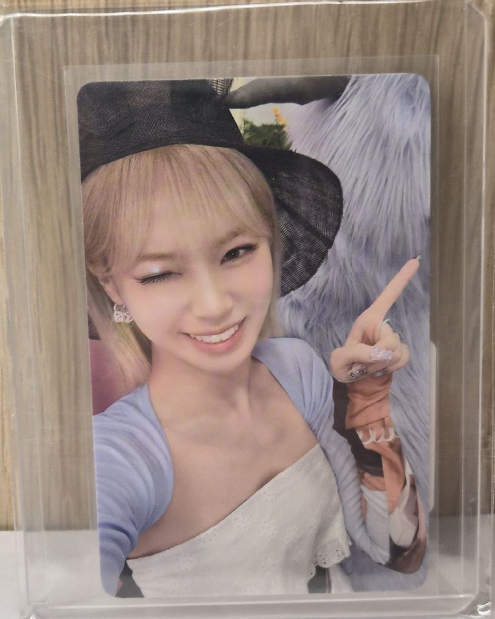 LE SSERAFIM 日專 CRAZY WVS JP  幸運卡 CHAEWON