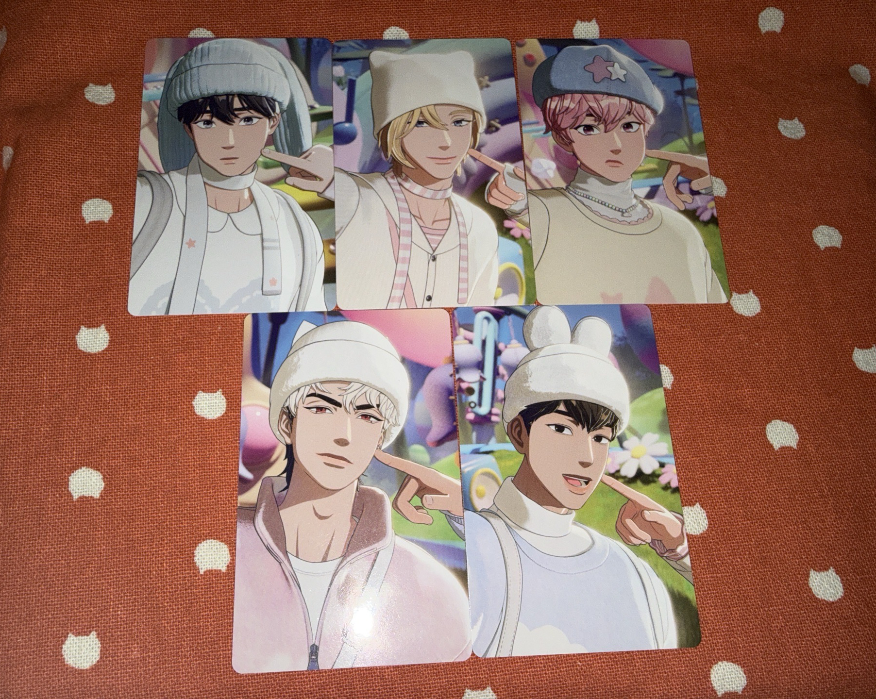 BBUU! wvs 特典卡💙💜🩷❤️🖤