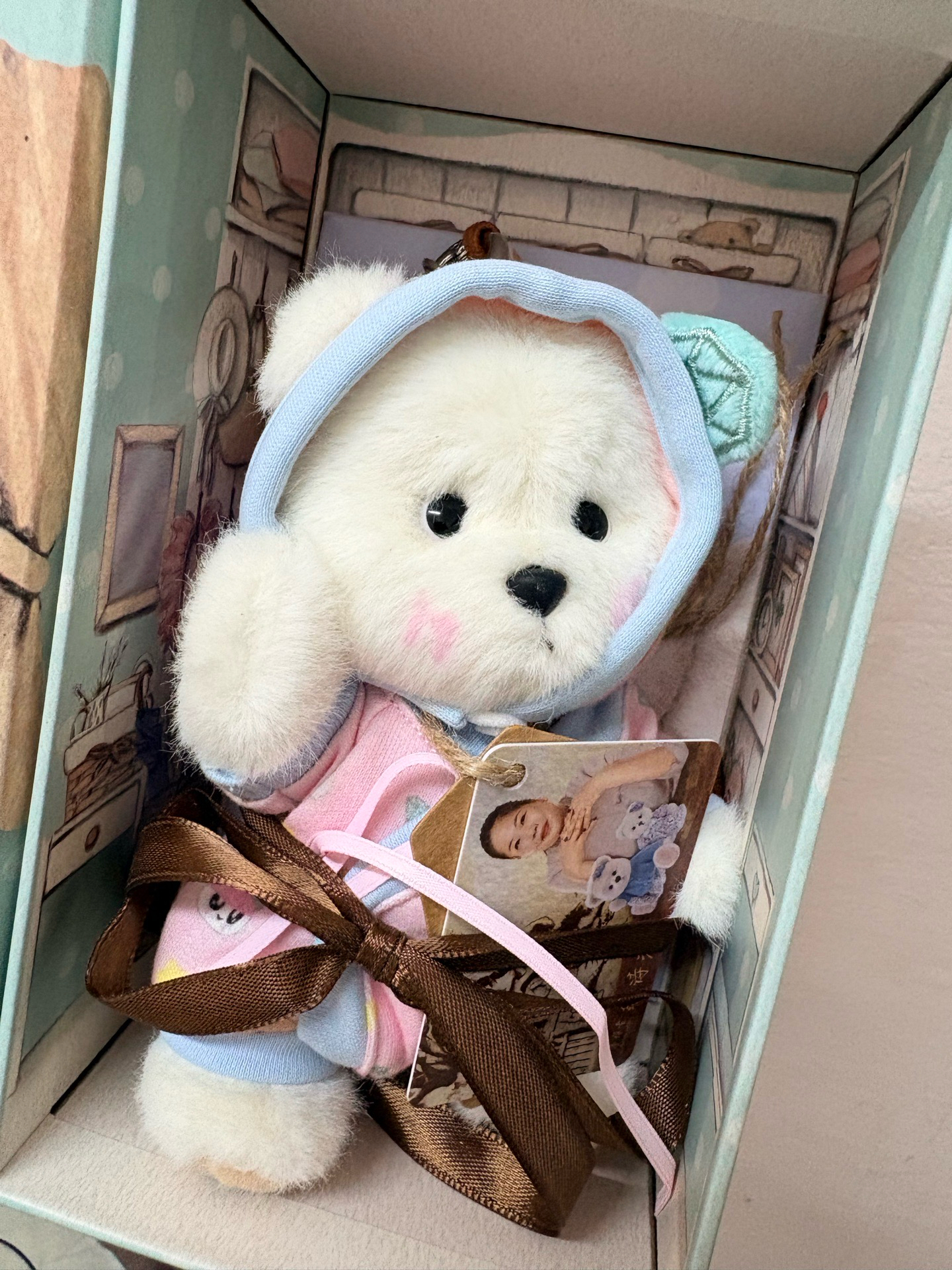 TeddyTales莉娜熊聯名SVT蹦蹦吊飾