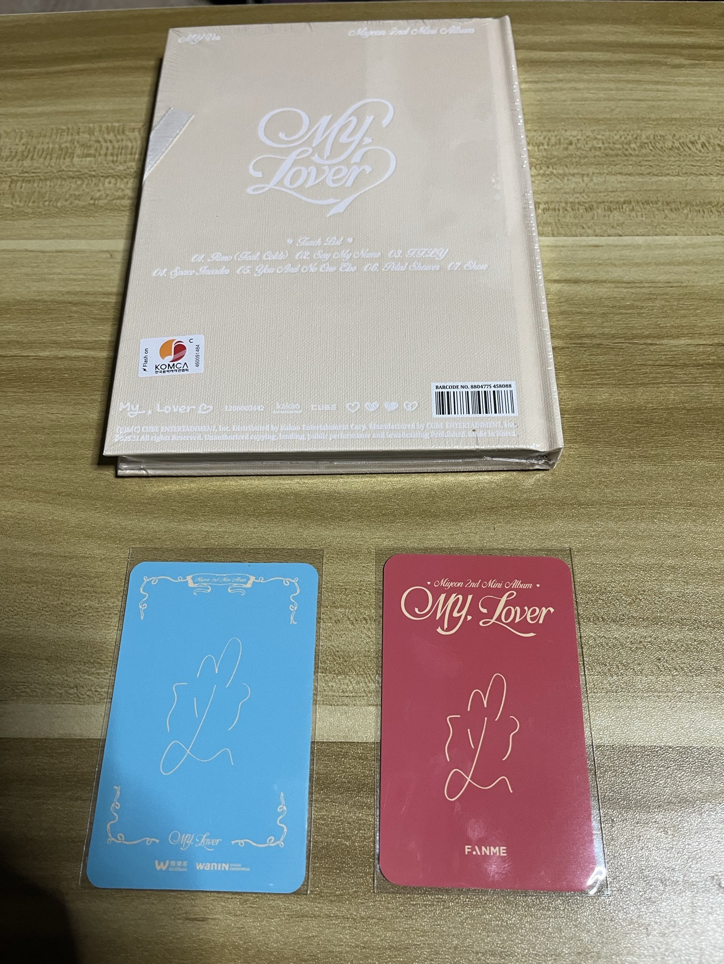 （🏰現貨）I-dle 薇娟 my lover 微樂客 飯迷 台北線下見面會 簽售