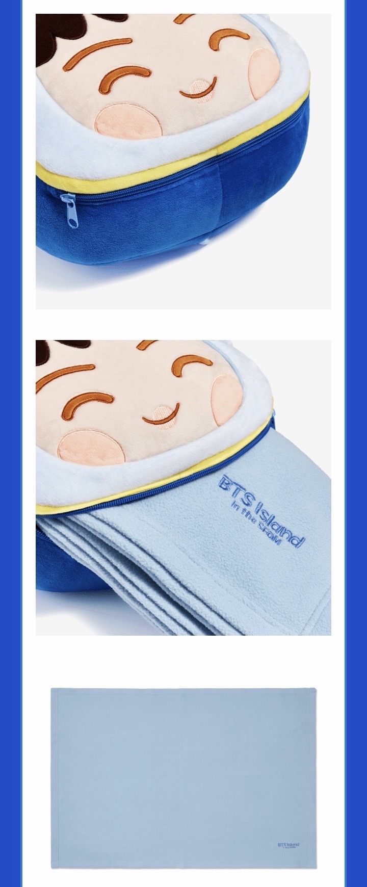 Worldwide HandSEOM 抱枕（含毛毯）