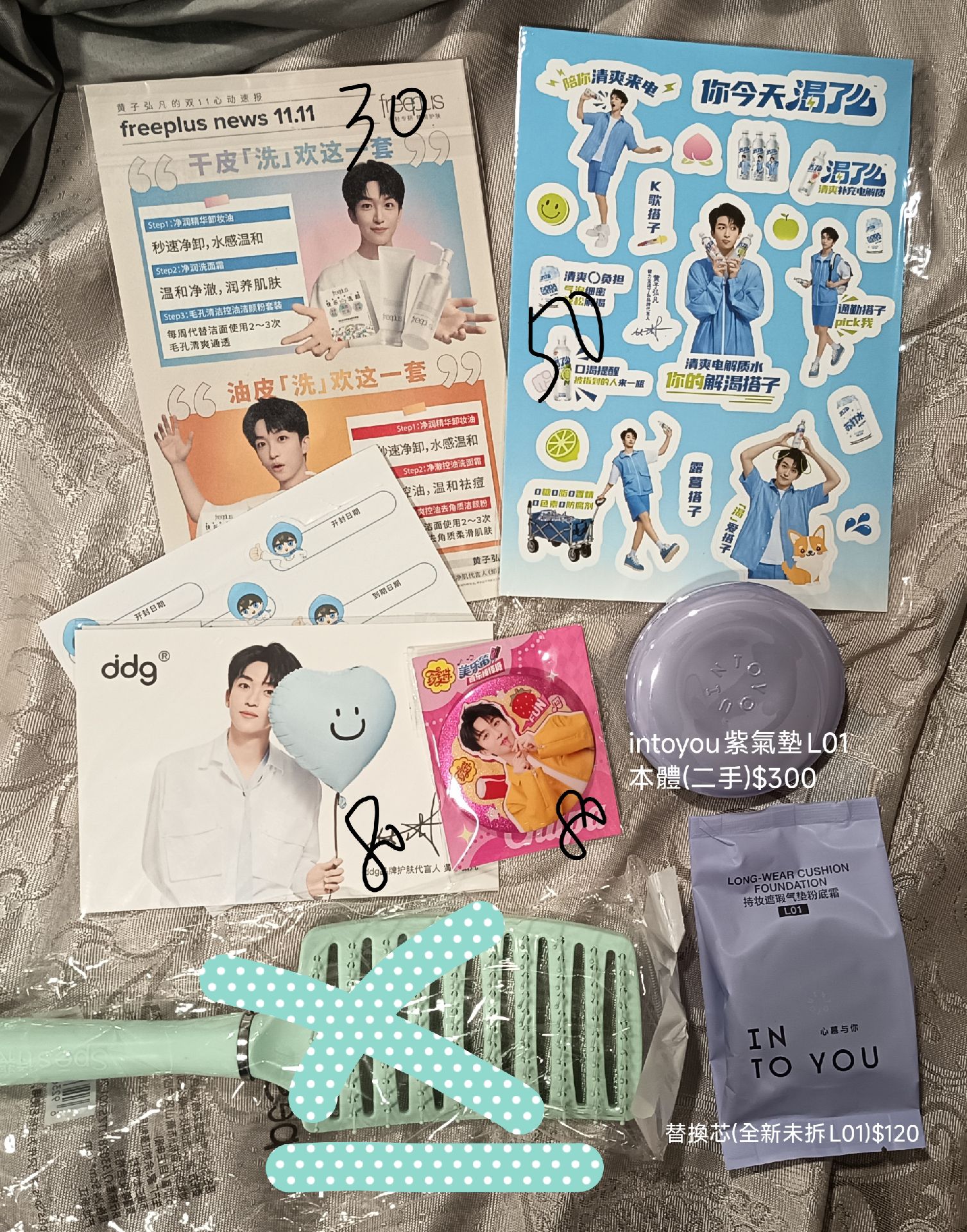 黃子弘凡商務卡 雜誌卡 周邊