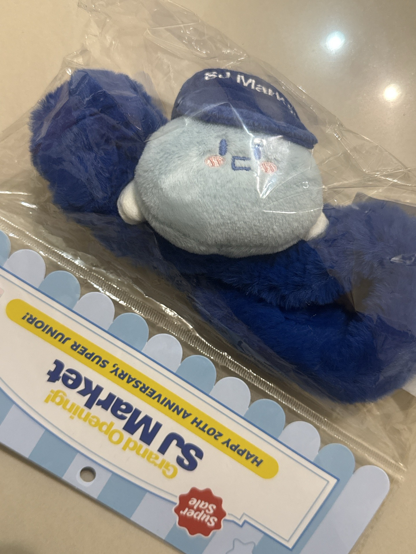 中國SJ MARKET 銀赫 絨毛髮帶