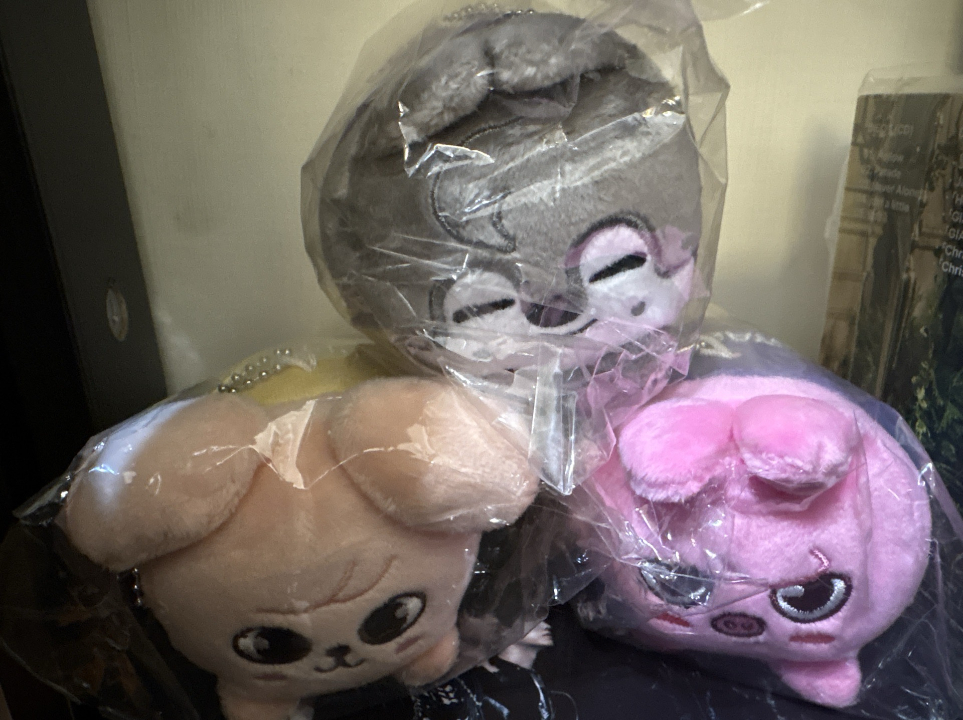 燦、彬、玟趴娃 （全新未開封）