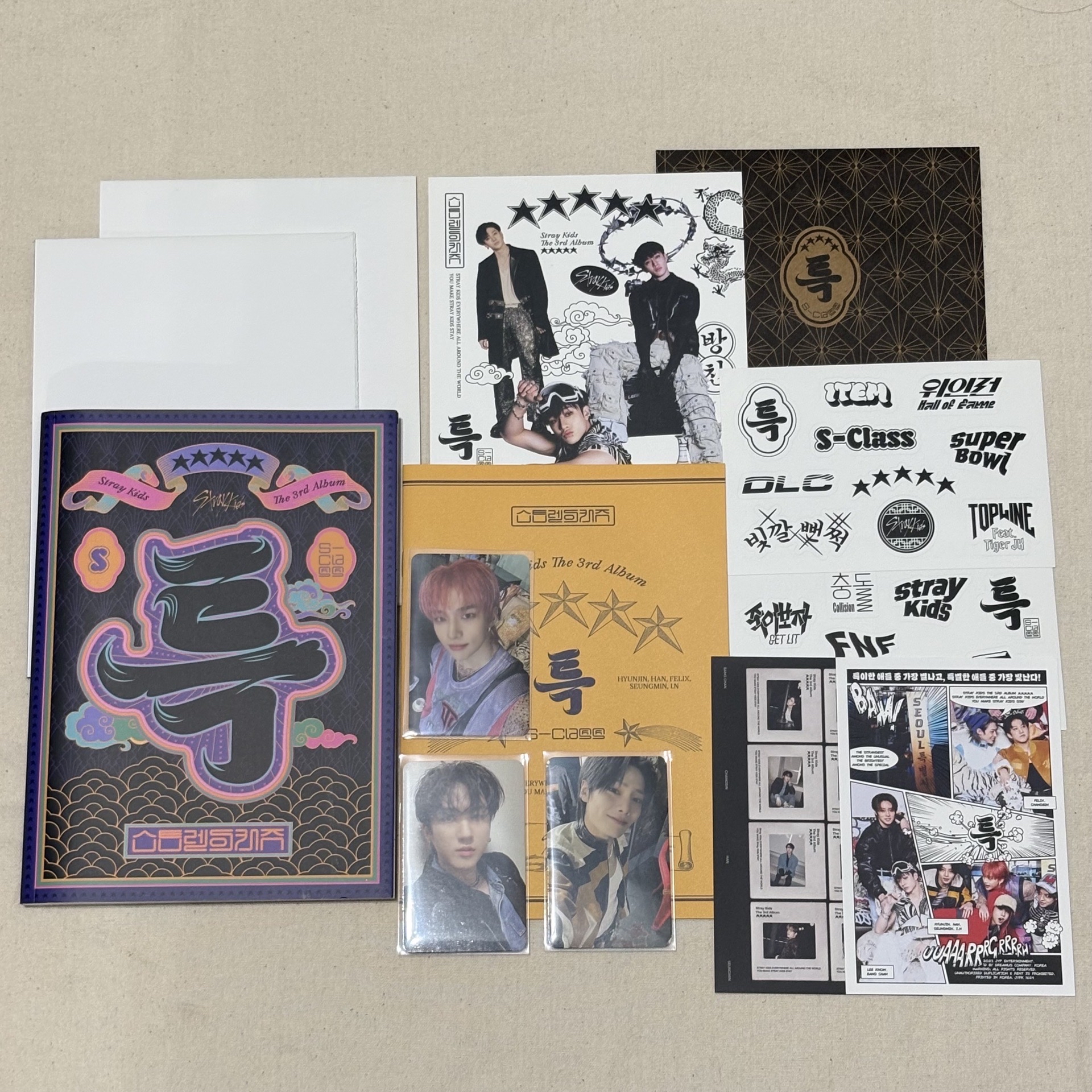 Stray Kids 5-STAR 限量版 已拆全專