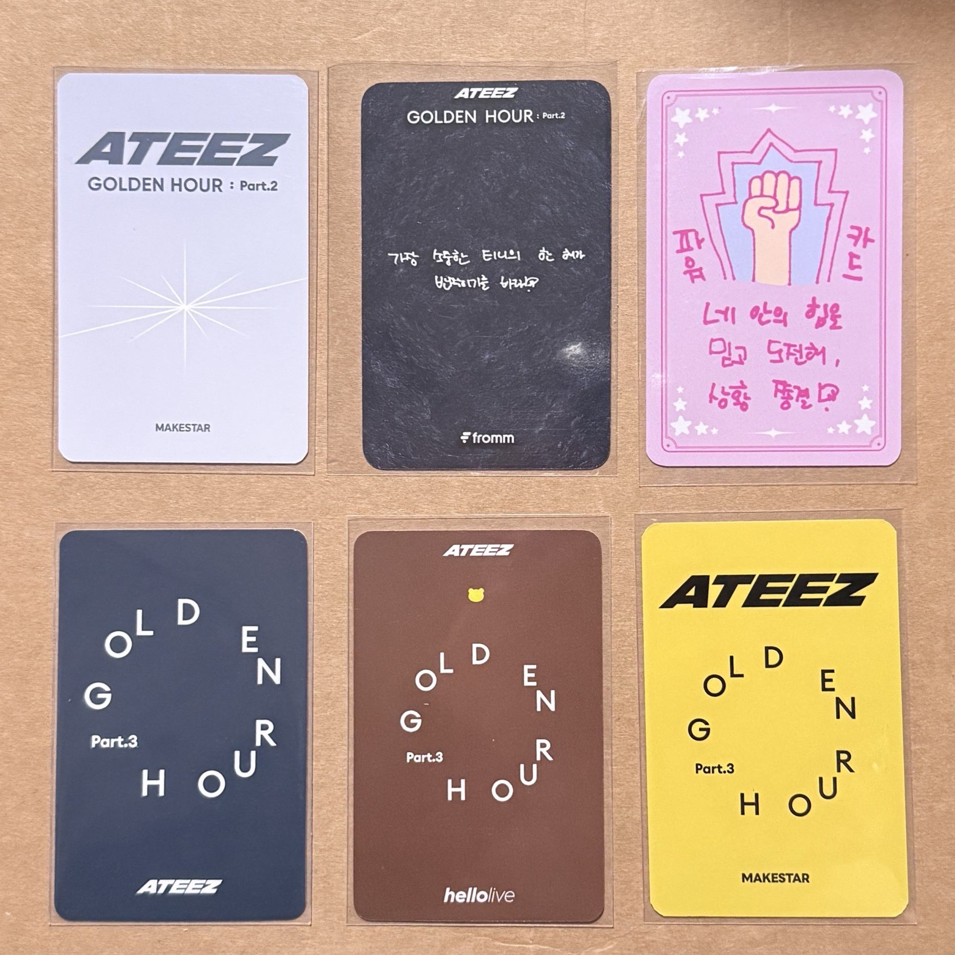 鍾浩の GH2 GH3 卡包卡 簽售卡