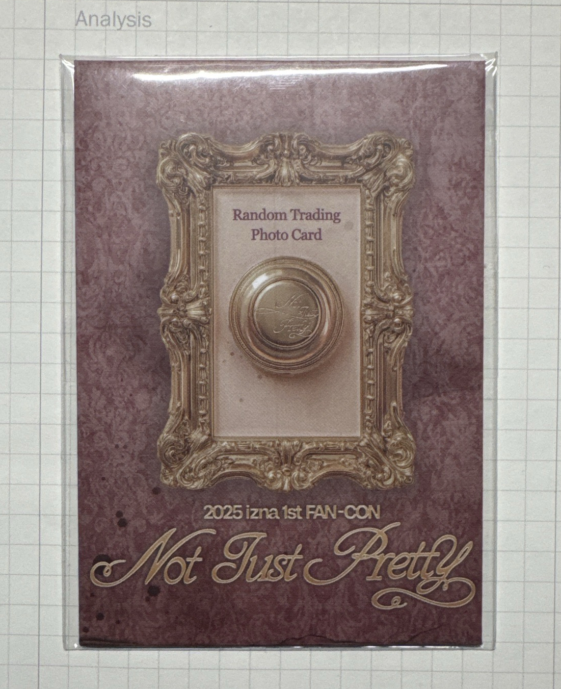 izna 1st Fan con 隨機卡包