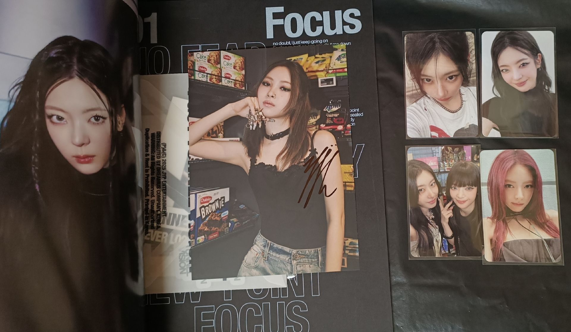 itzy 美專留親簽全專