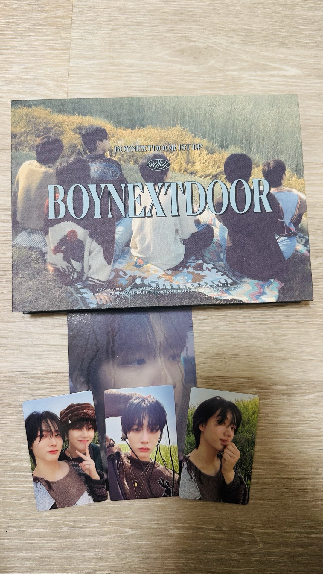 BOYNEXTDOOR MOODY版全專（配置如圖）