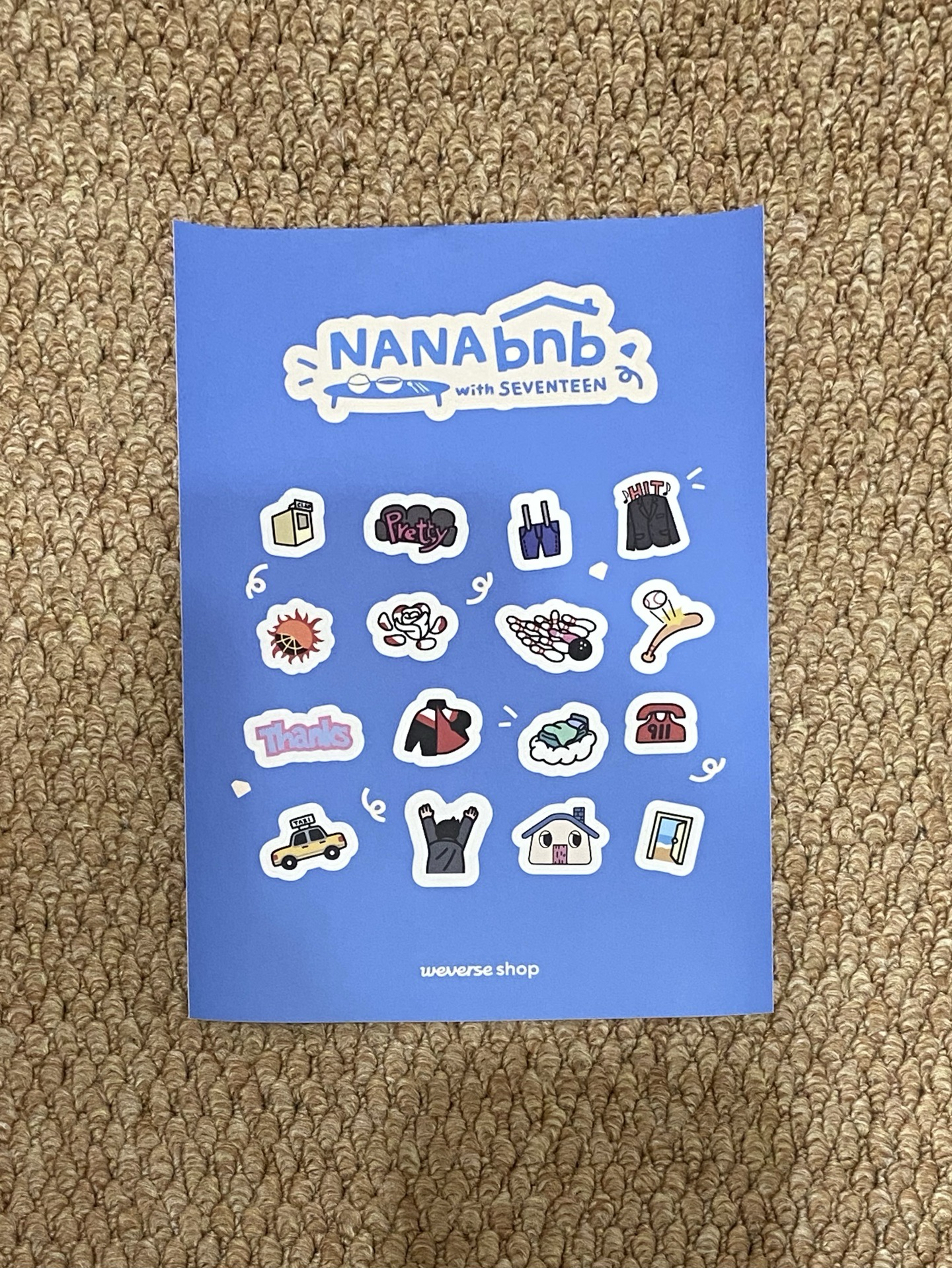 SEVENTEEN NANA bnb wvs VOD 特典