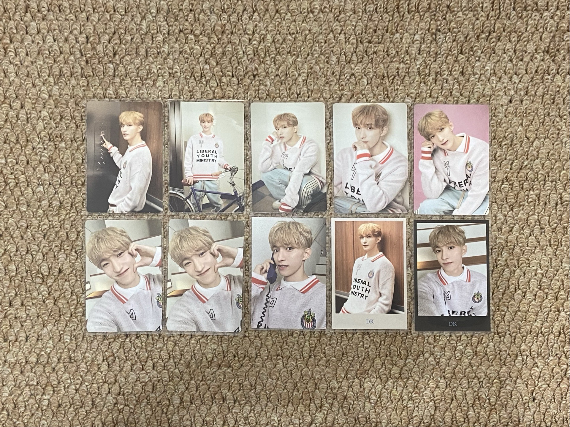 SEVENTEEN DK 李碩珉 2024 克拉島 隨機卡 襯衫卡 拍立得