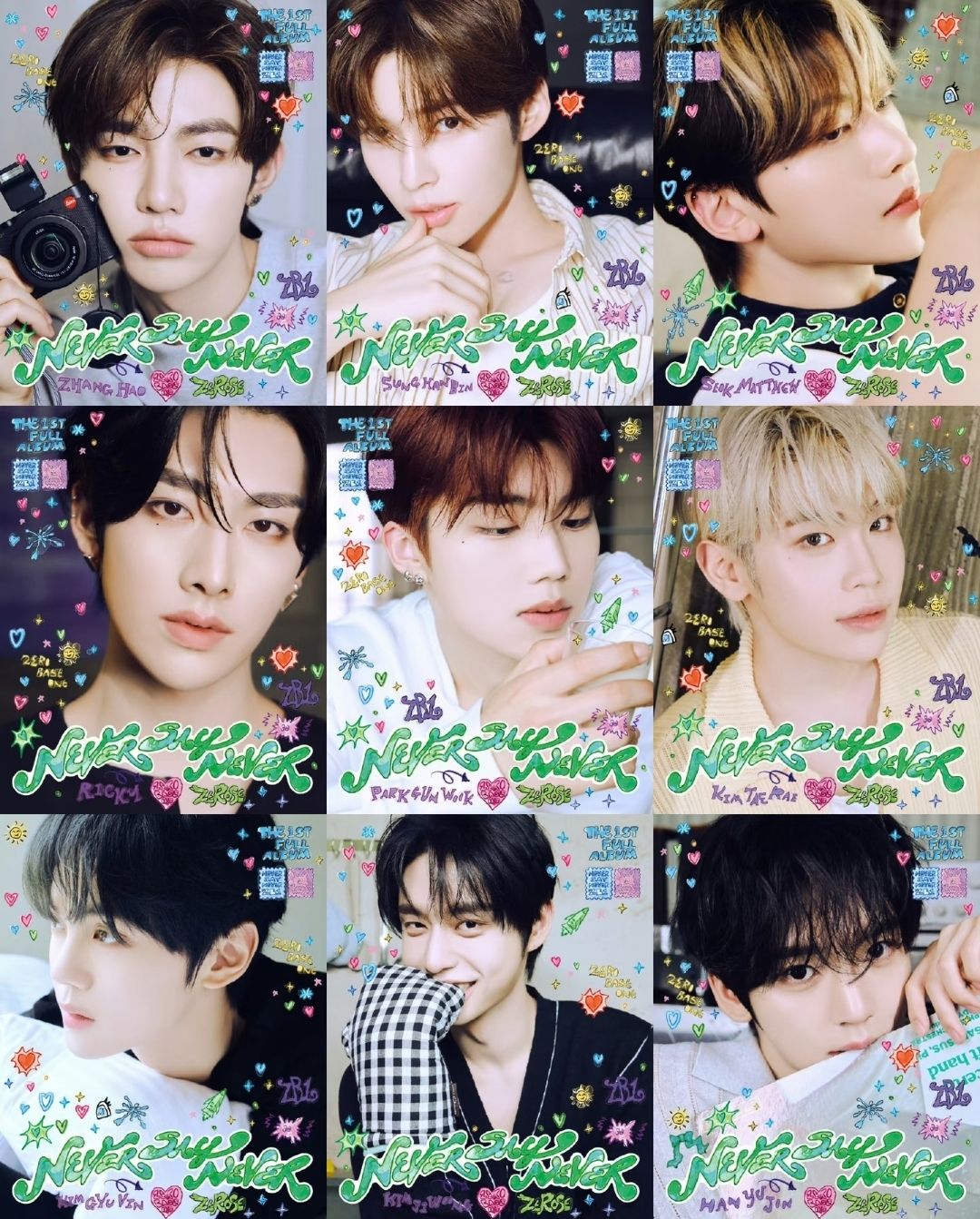 ZB1 正規單封未拆 可單出