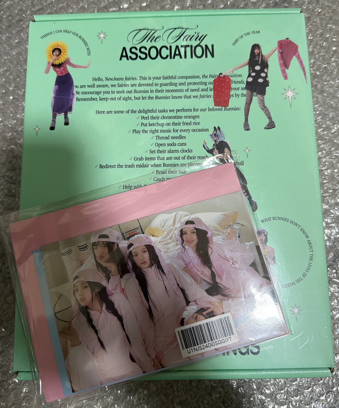 NEWJEANS 2025官方年曆 全新未拆