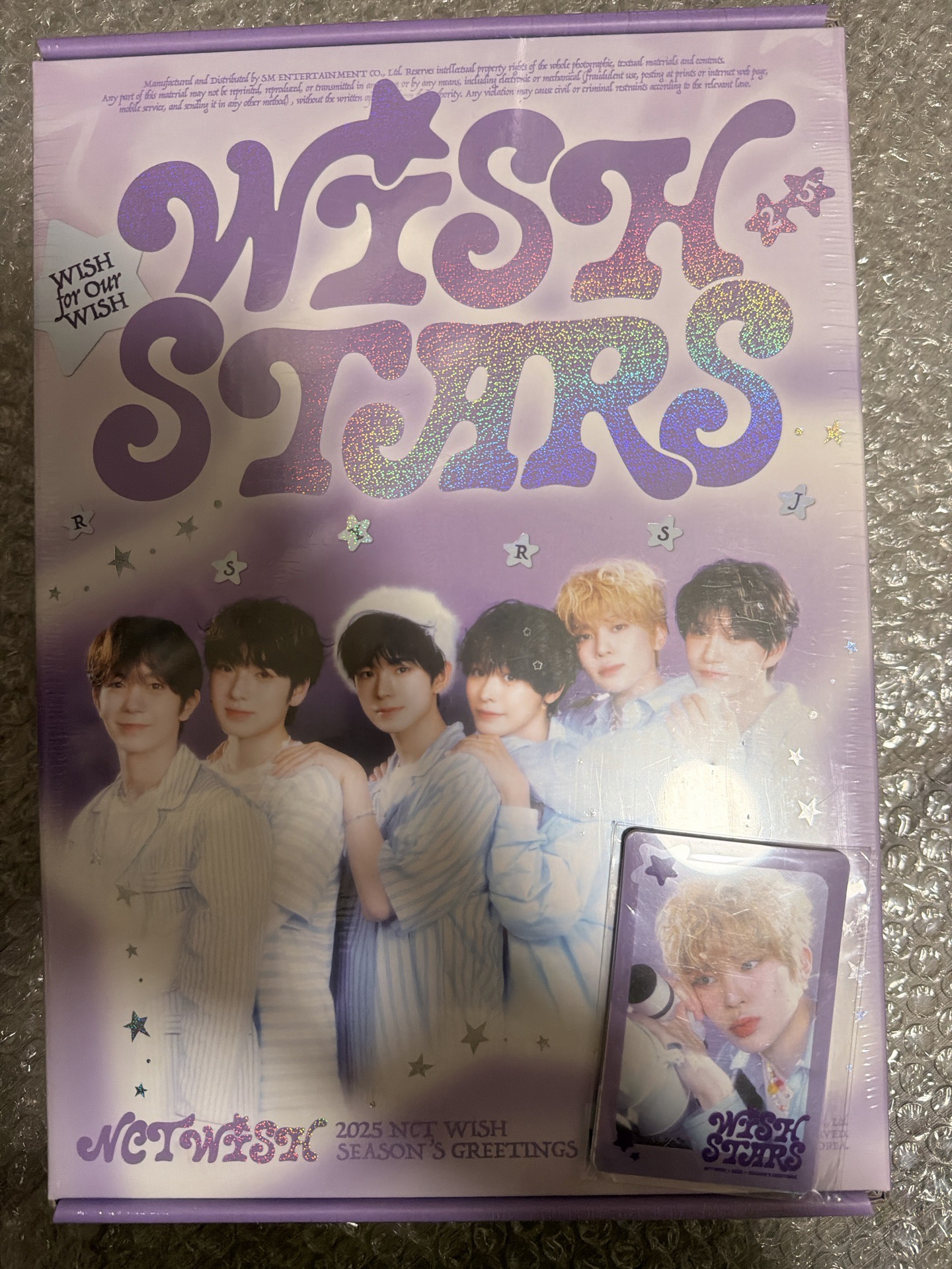 NCT WISH 2025官方年曆 全新未拆 含特典一套