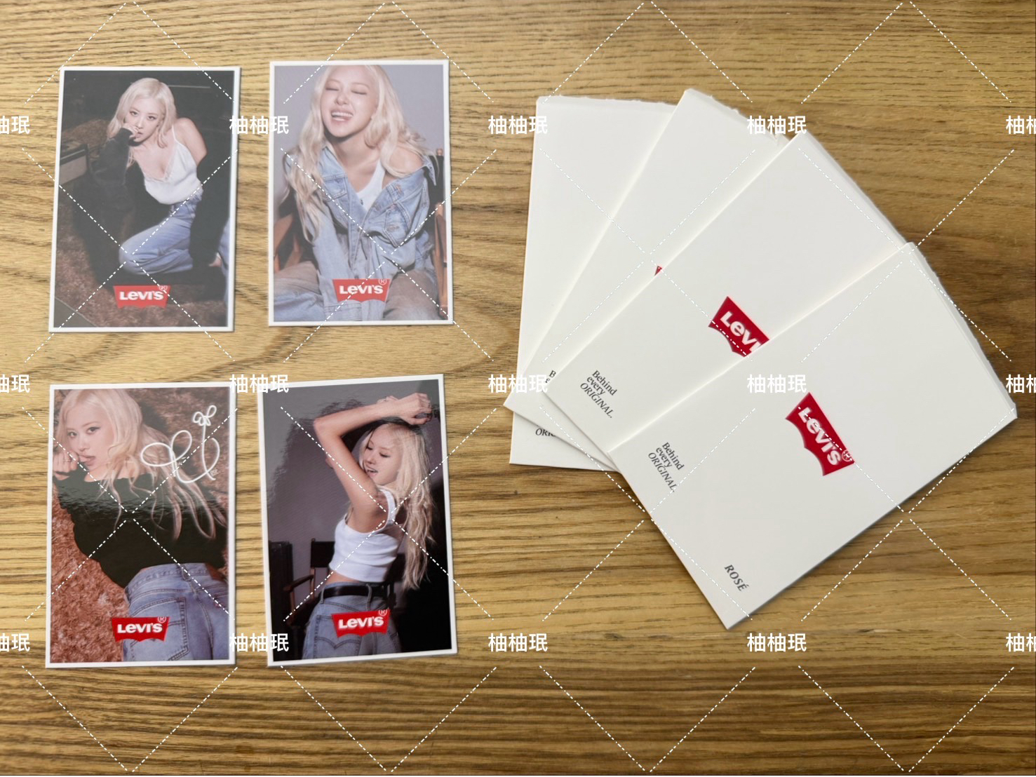 Rose LEVI'S 代言卡一套