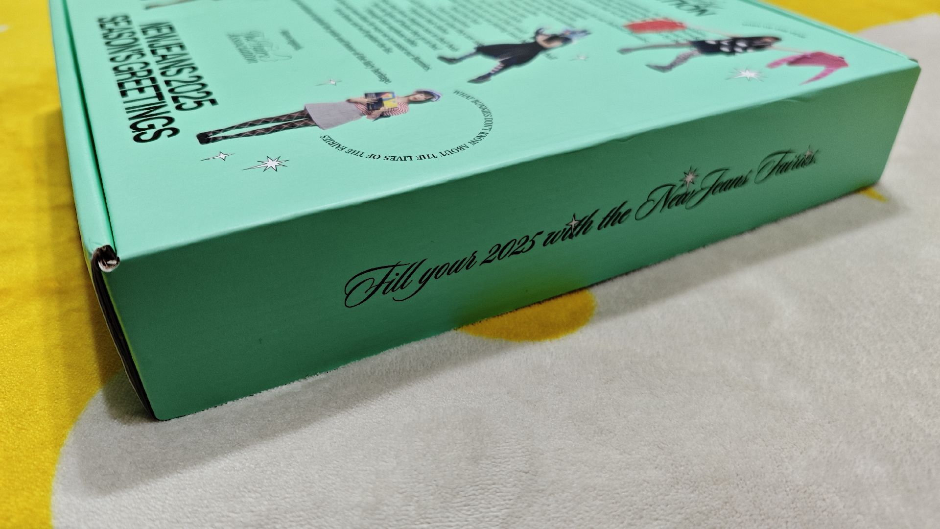 【含整盒小卡+日韓限定雙特典】NewJeans 年曆 2025 (內容物完整無缺件) (日記本無劃痕)