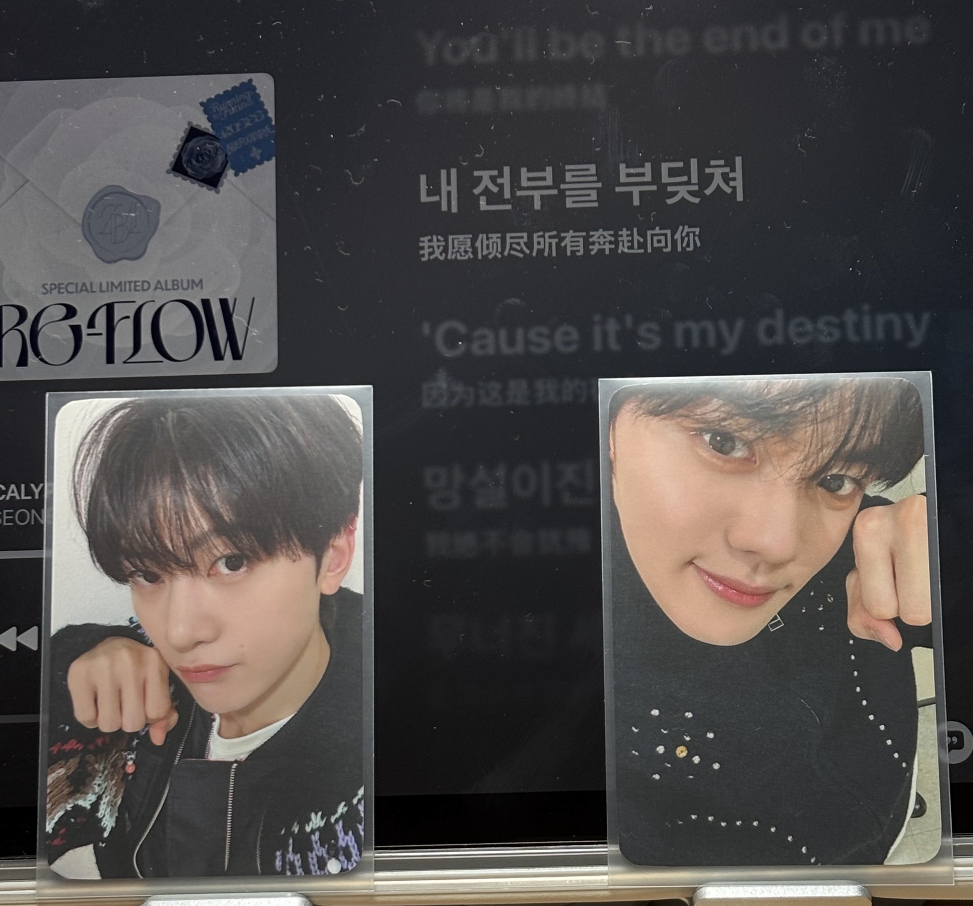 ❄️ZB1 muvve香港簽售卡 奎修