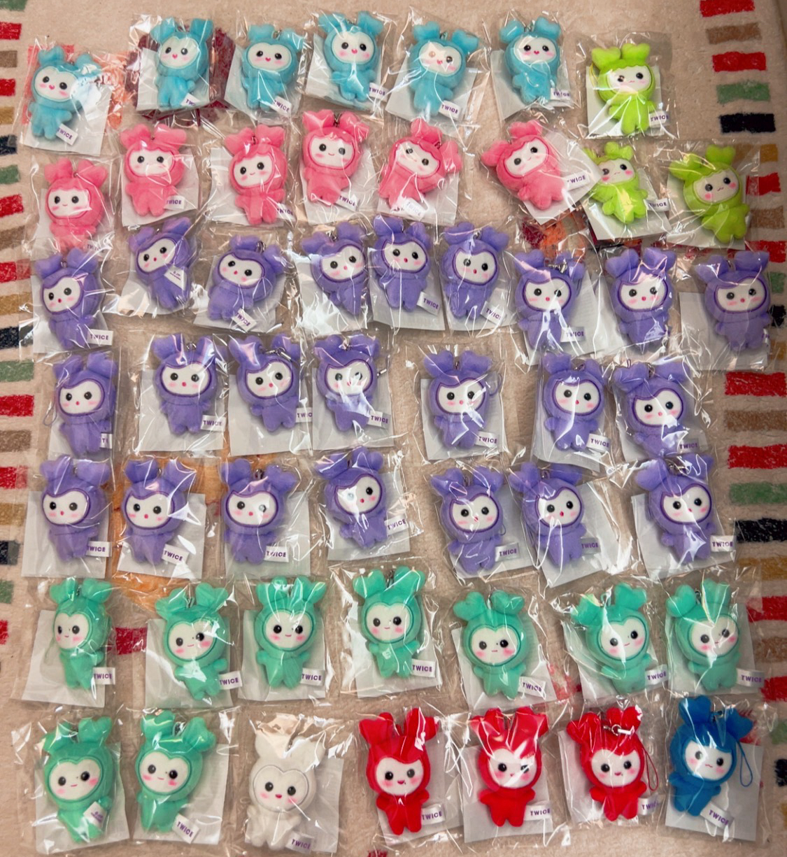 TWICE 25FM 十週年 吊娃 迷你娃 豆豆眼 娜璉 定延 MOMO SANA MINA 