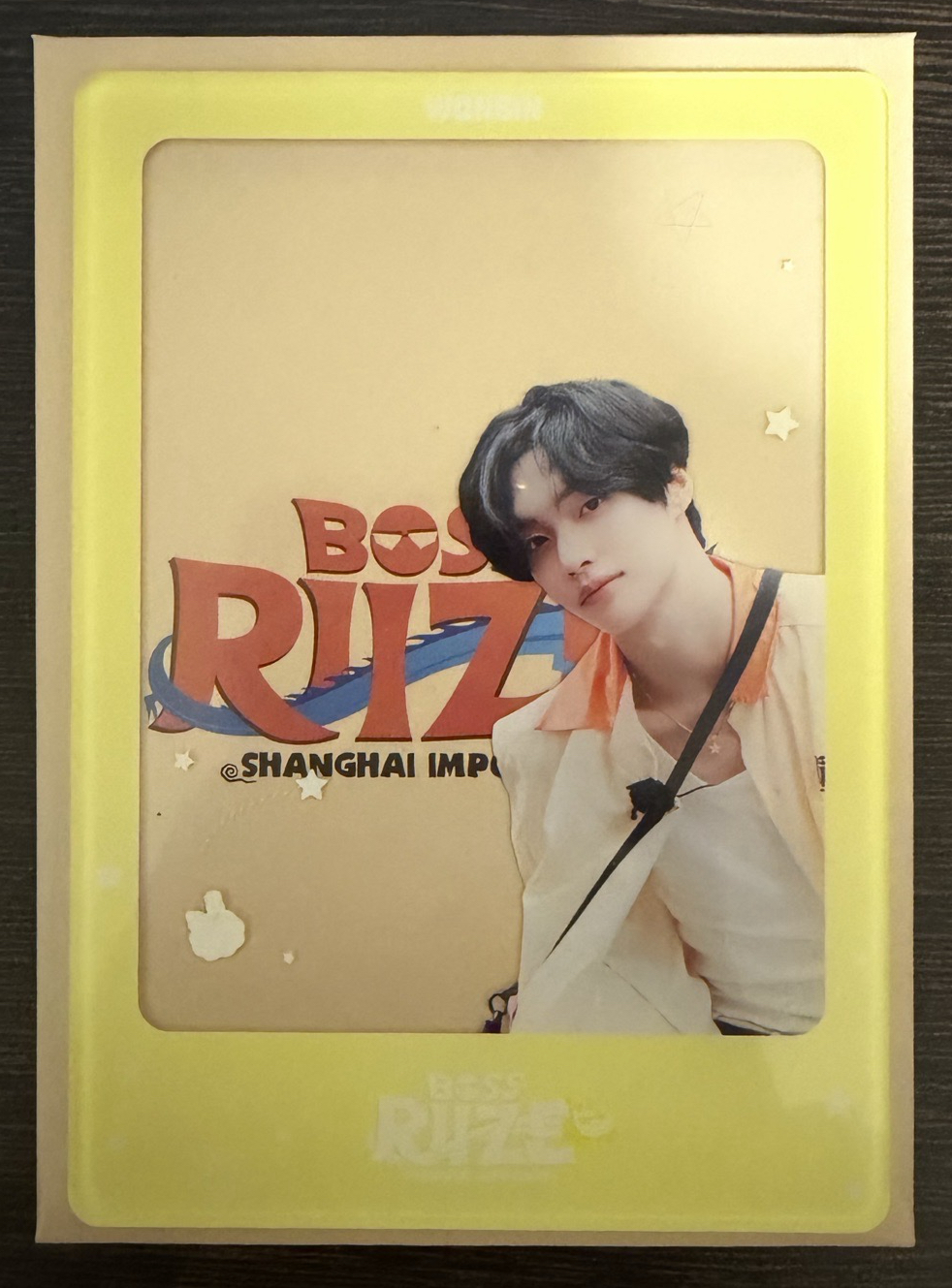 BOSS RIIZE 彬 壓克力相框