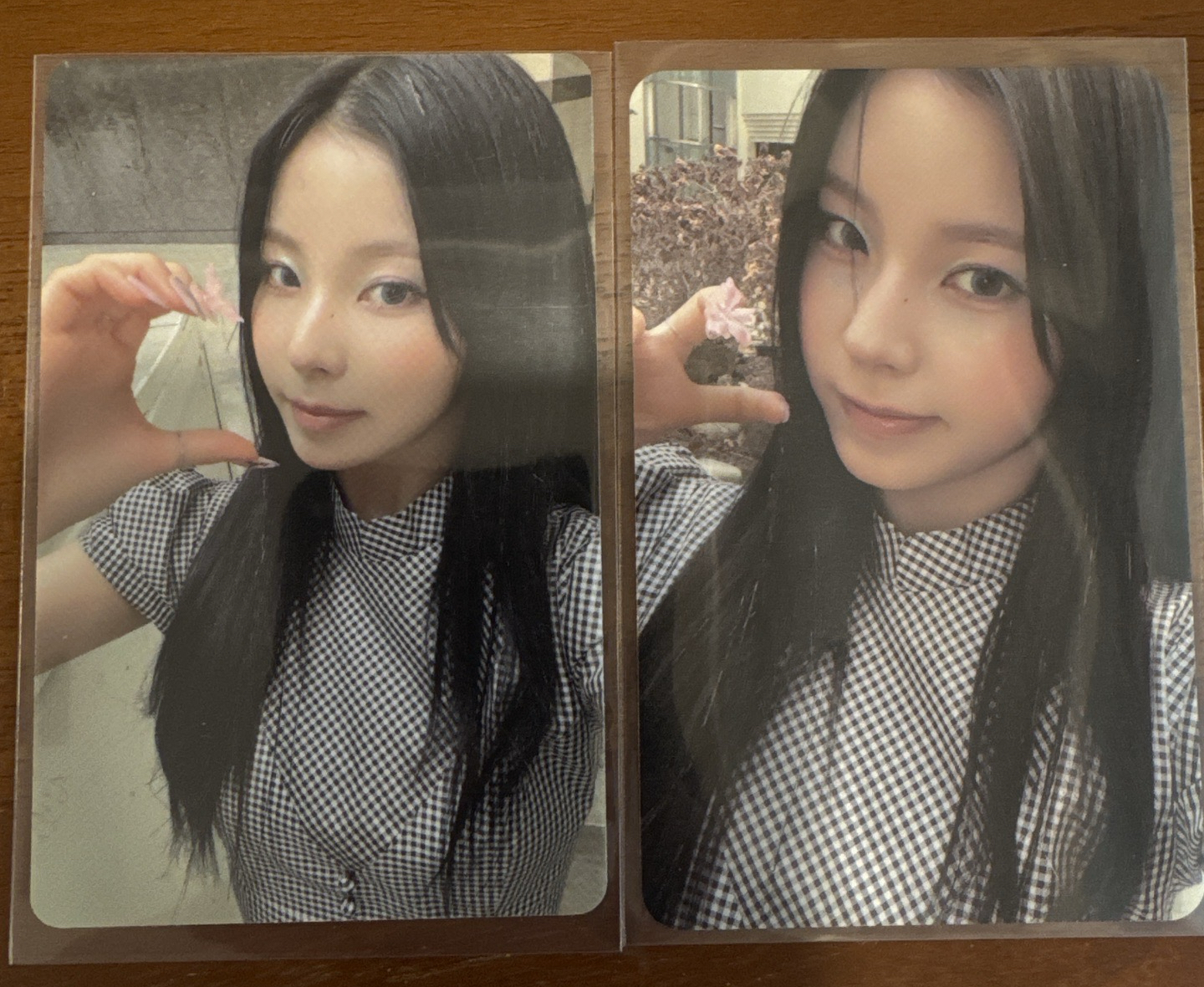 臉頰愛心圭專卡