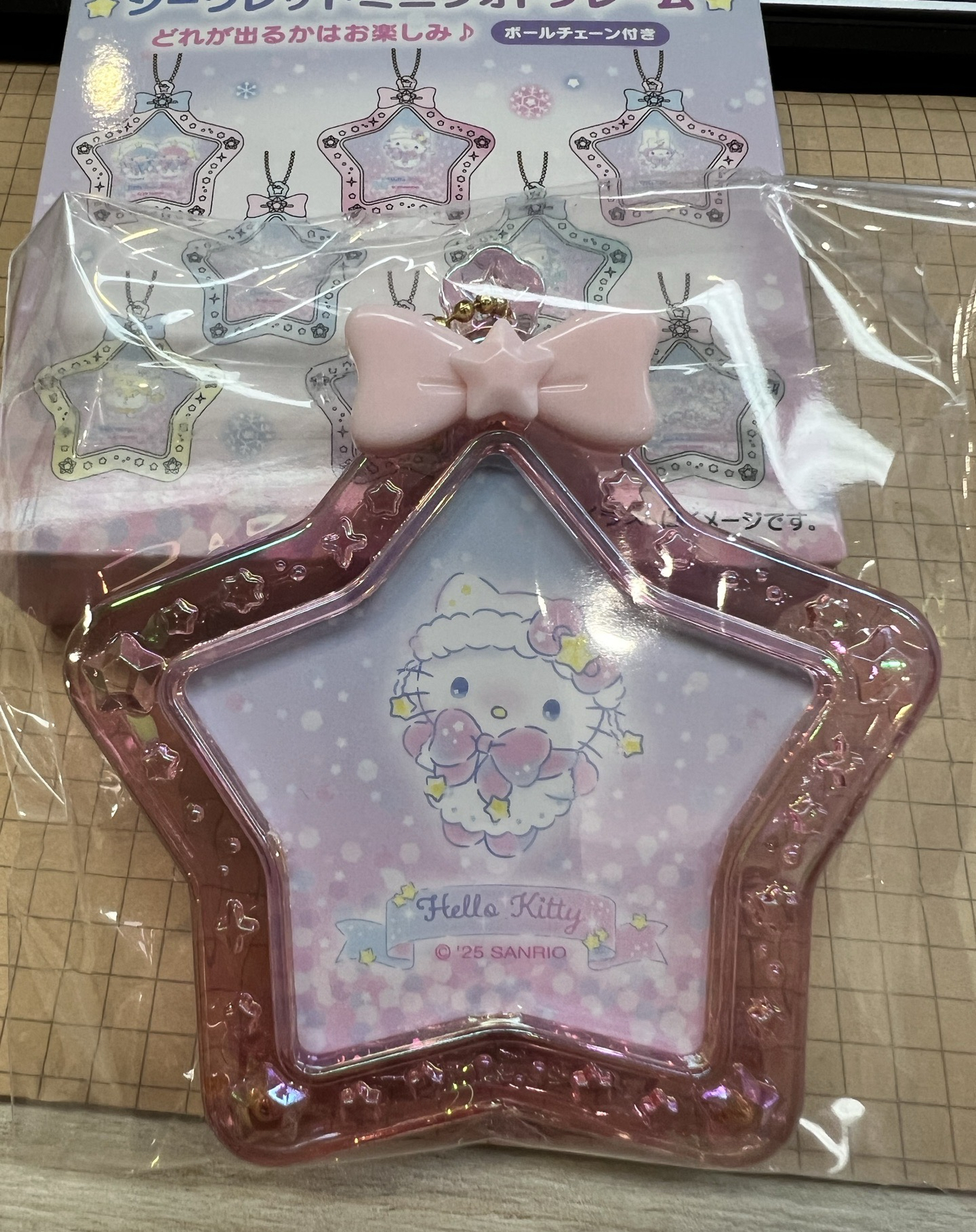 三麗鷗星星吊飾-Hello kitty