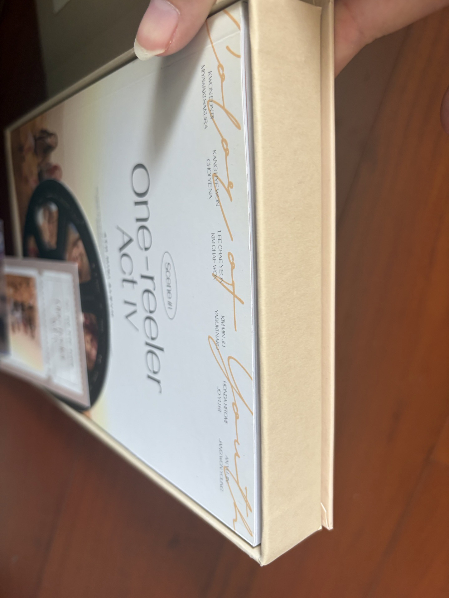 IZ*ONE One-reeler / Act IV SCENE#1 空專 白版 珉周封面