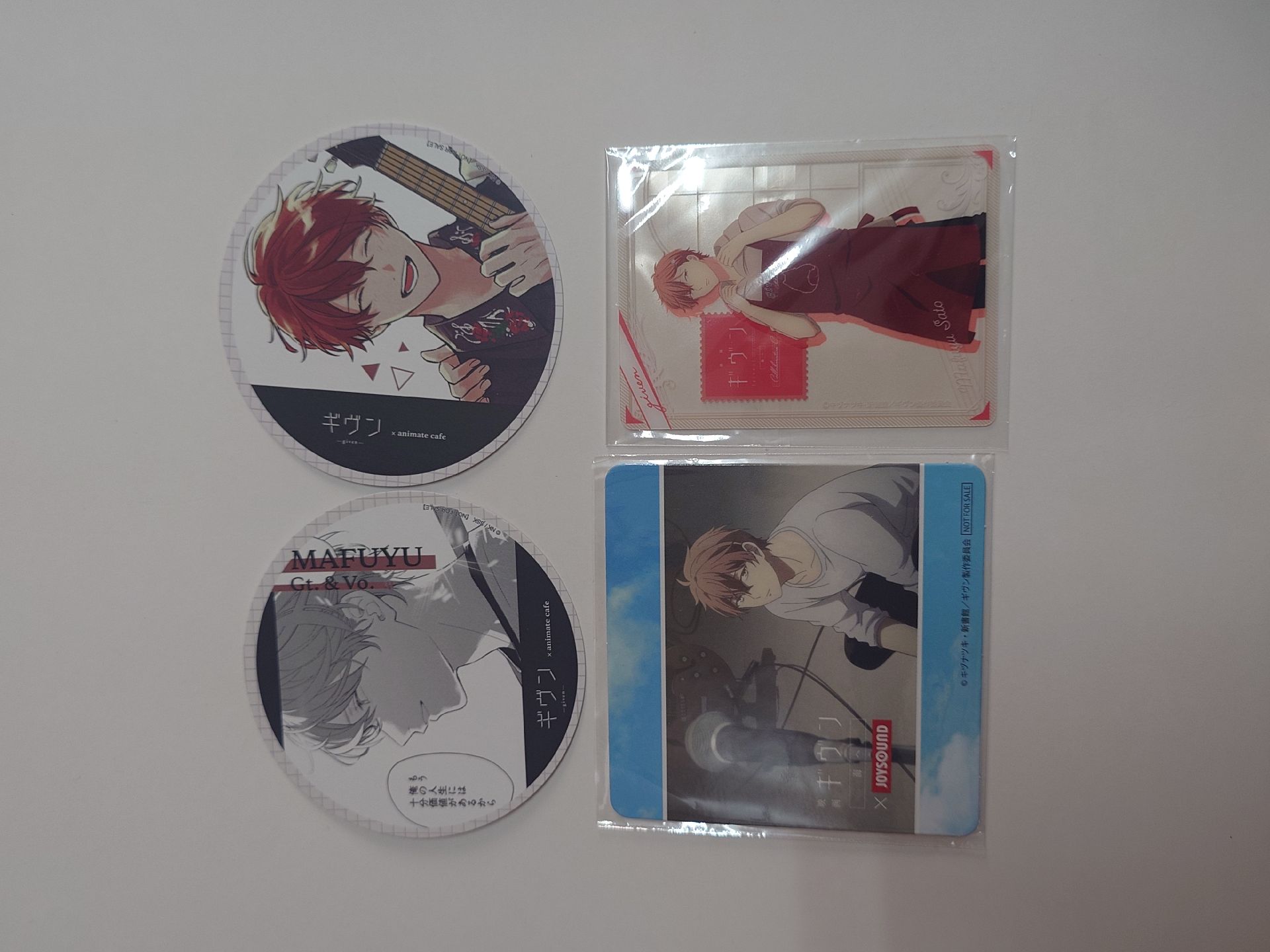 GIVEN咖啡廳紙杯墊