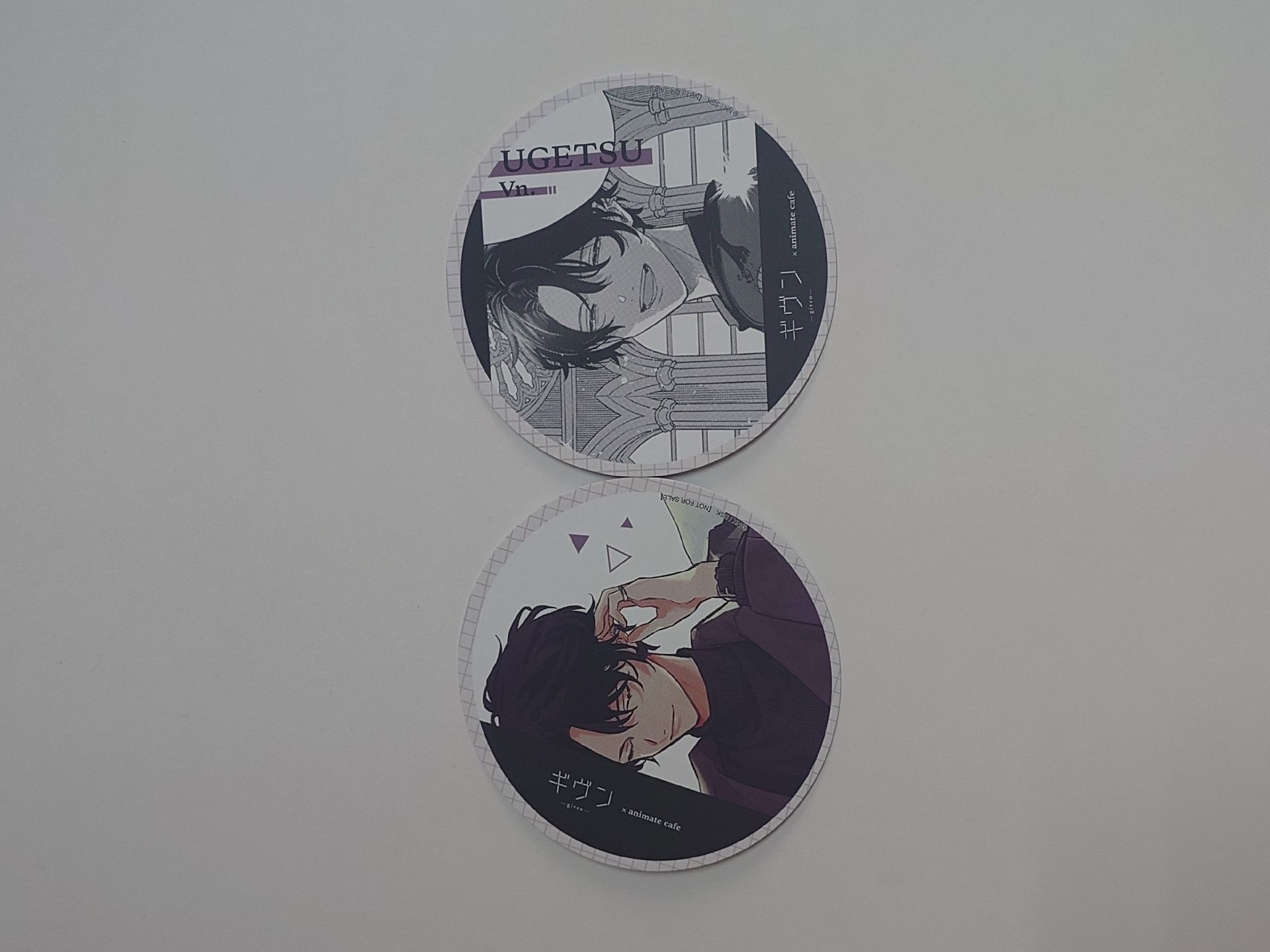 GIVEN咖啡廳紙杯墊