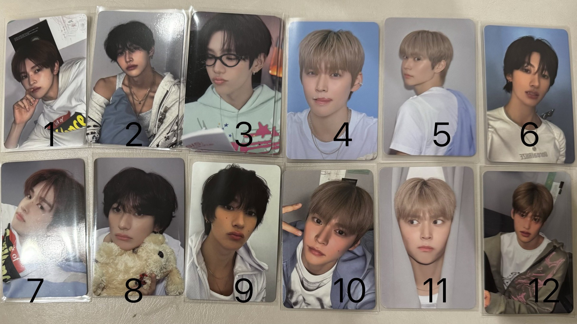 RIIZE 年曆後續 卡包