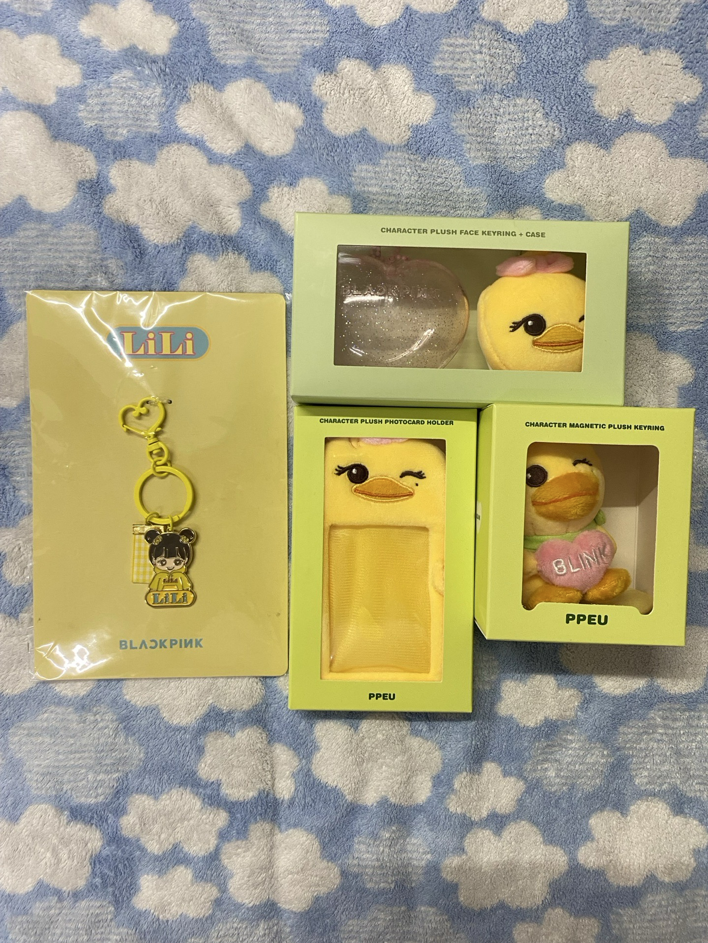 blackpink Lisa全新未拆周邊小盤 高陽周邊➕春日吊飾