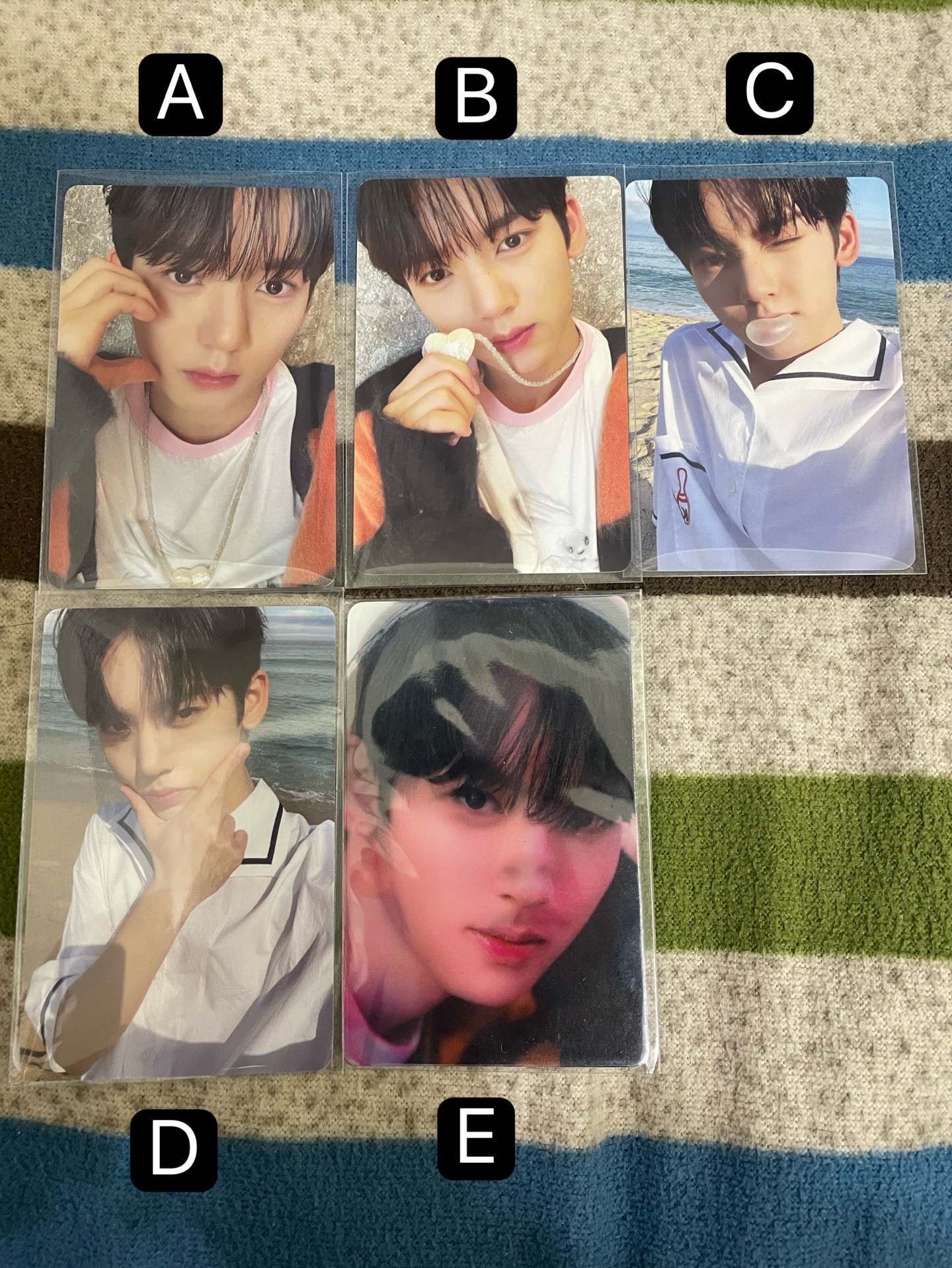 ZB1 維辰 DICON 雜誌卡 單封卡