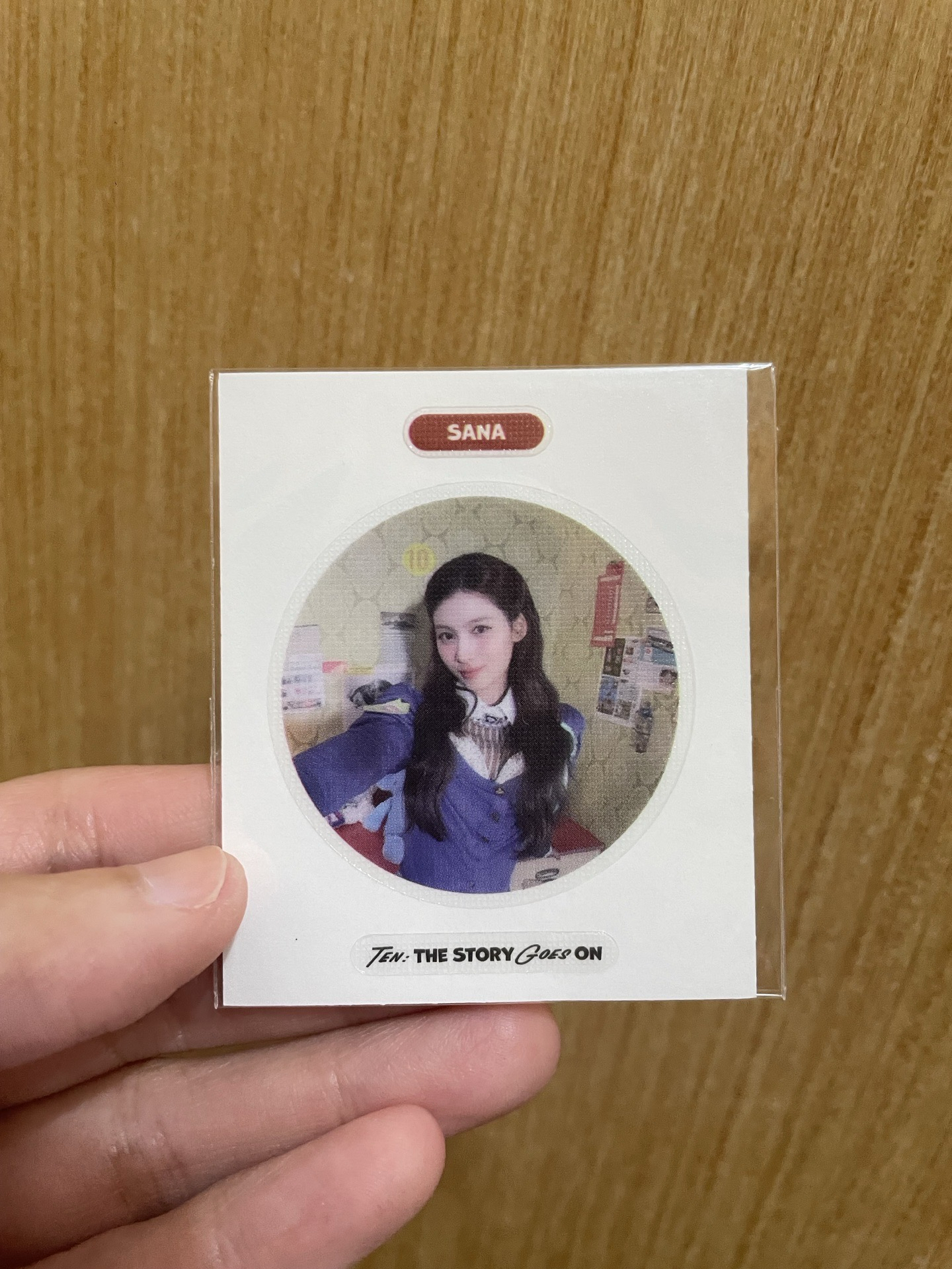 Twice_The story goes on 十週年特別專 Sana魚眼貼紙