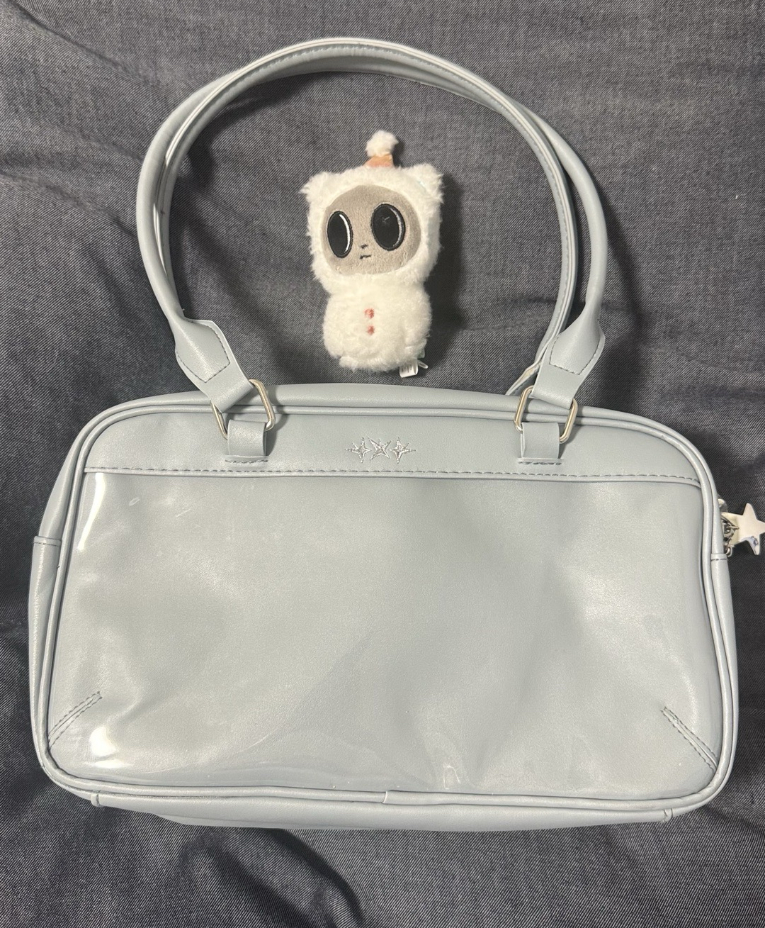 “非全新”雪人松喵&周邊側背包組合