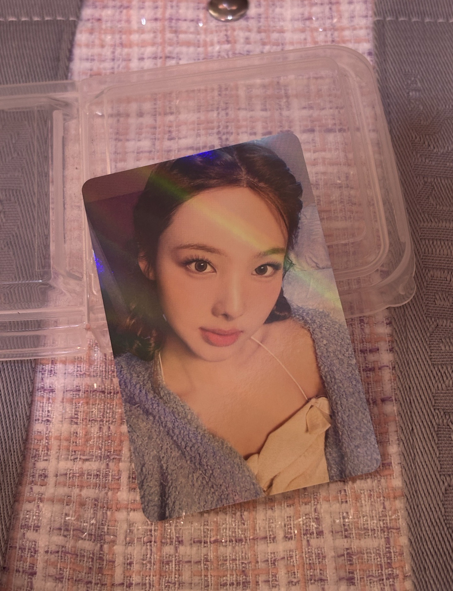 (🧵可綁可單帶）Nayeon TWICE ready to be特典卡