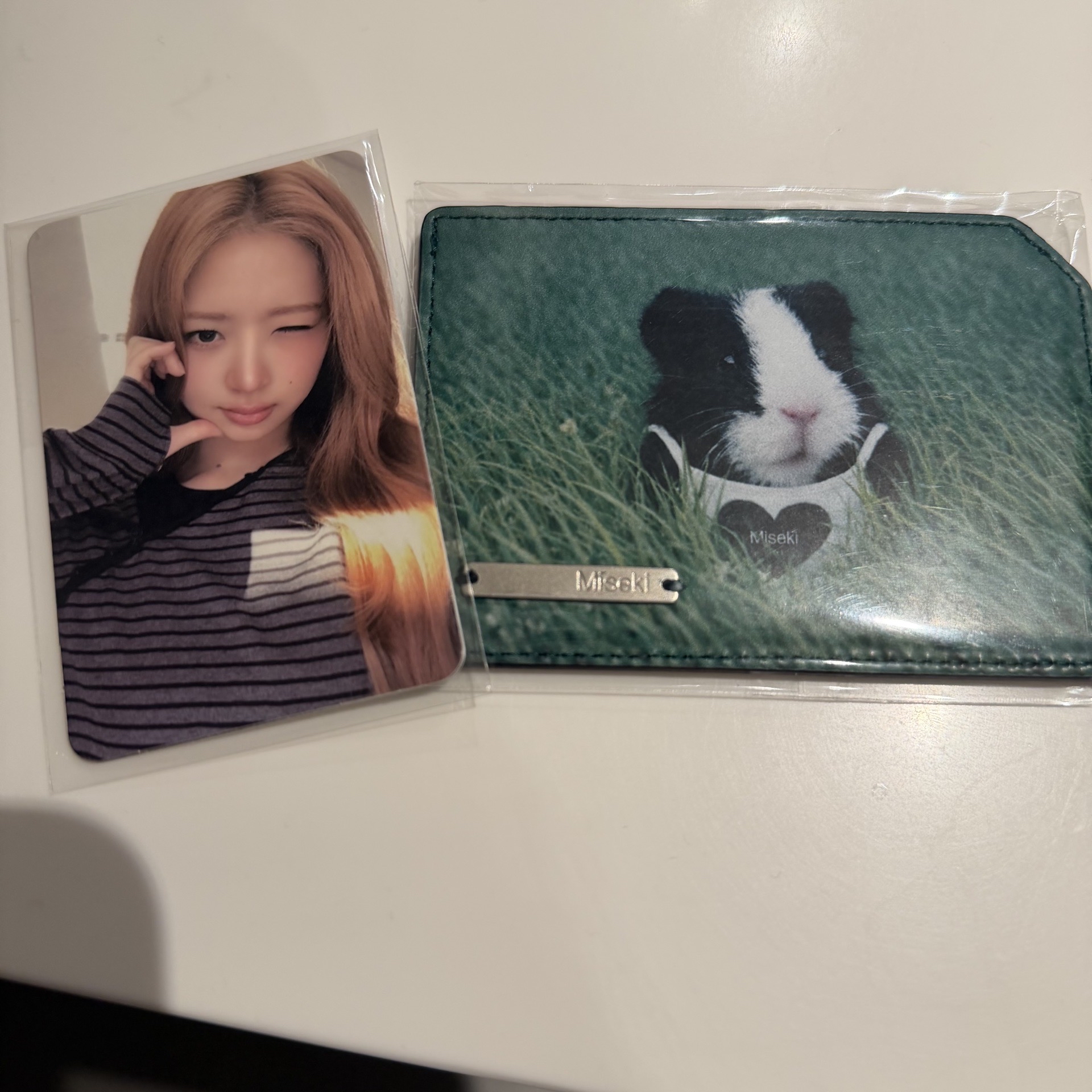 IVE REI x MISEKI SEOUL 代言小卡 +卡包