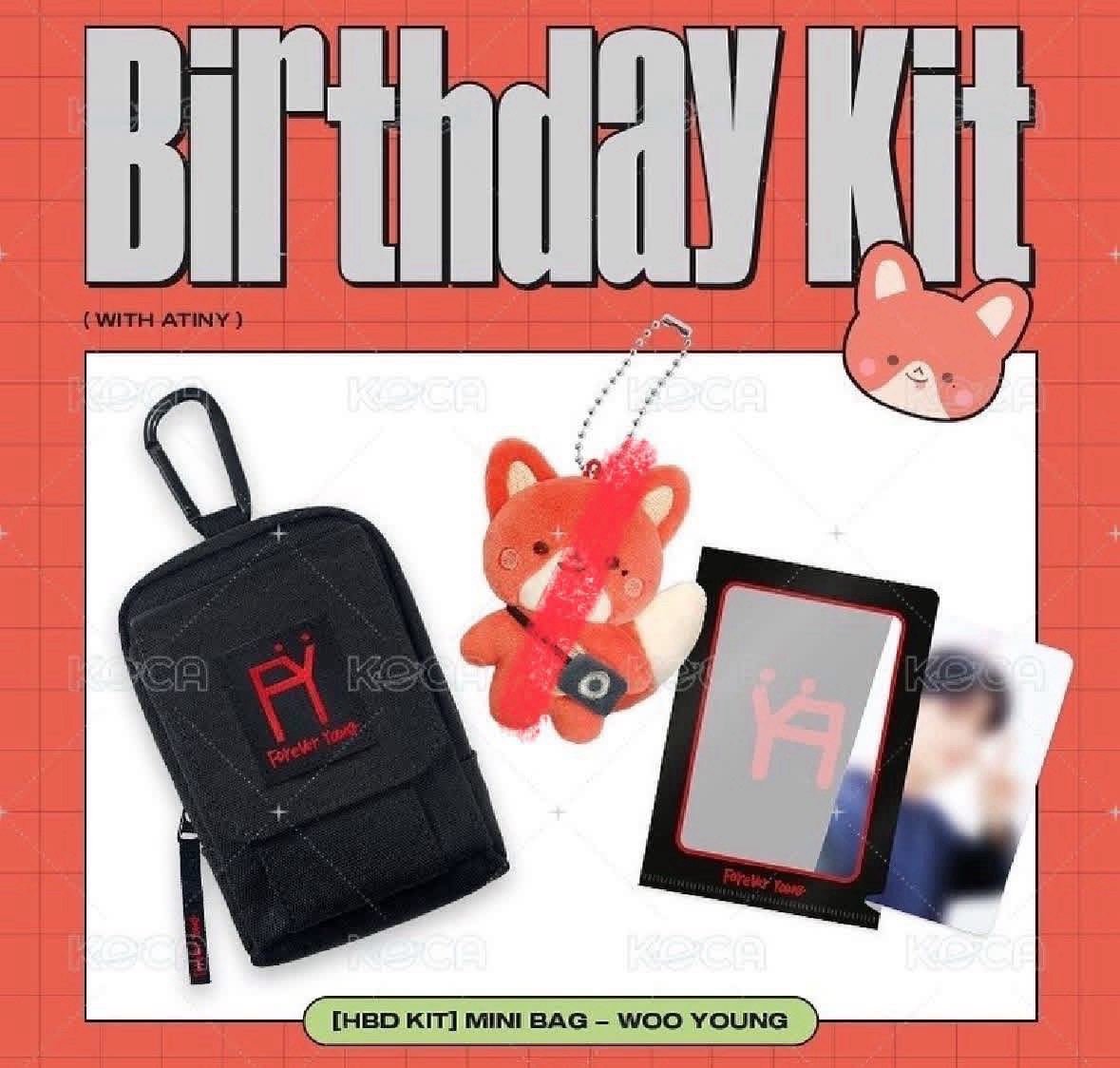 Ateez birthday kit 皆不含娃